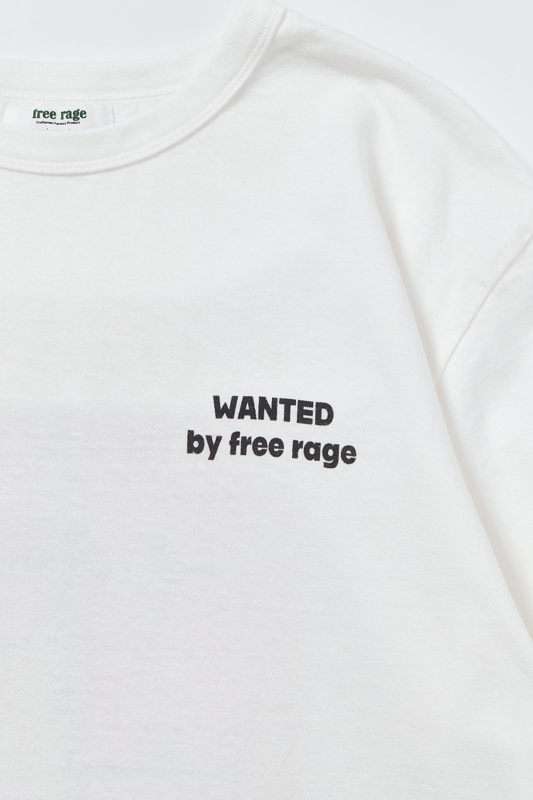 "WANTED" リサイクルコットンTee