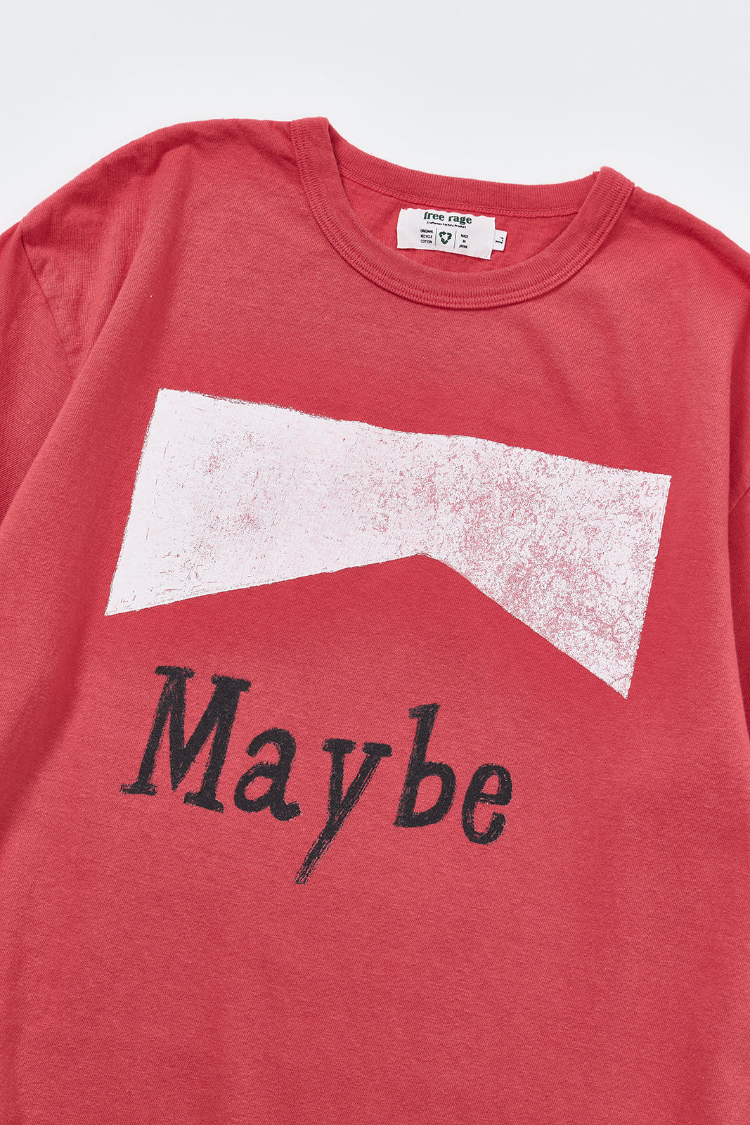 "Maybe" リサイクルコットンTee