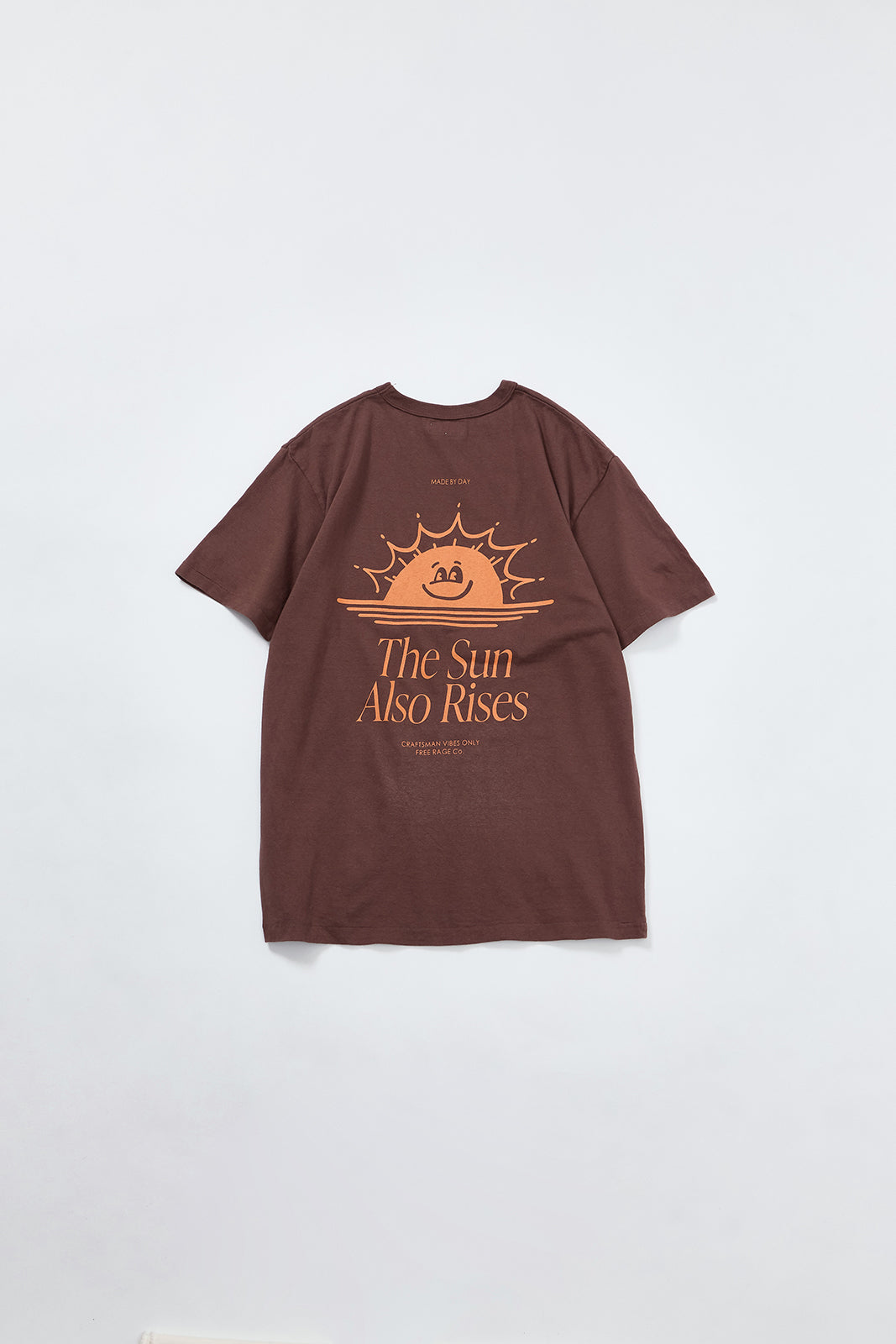 "The Sun Also Rises" リサイクルコットンTee