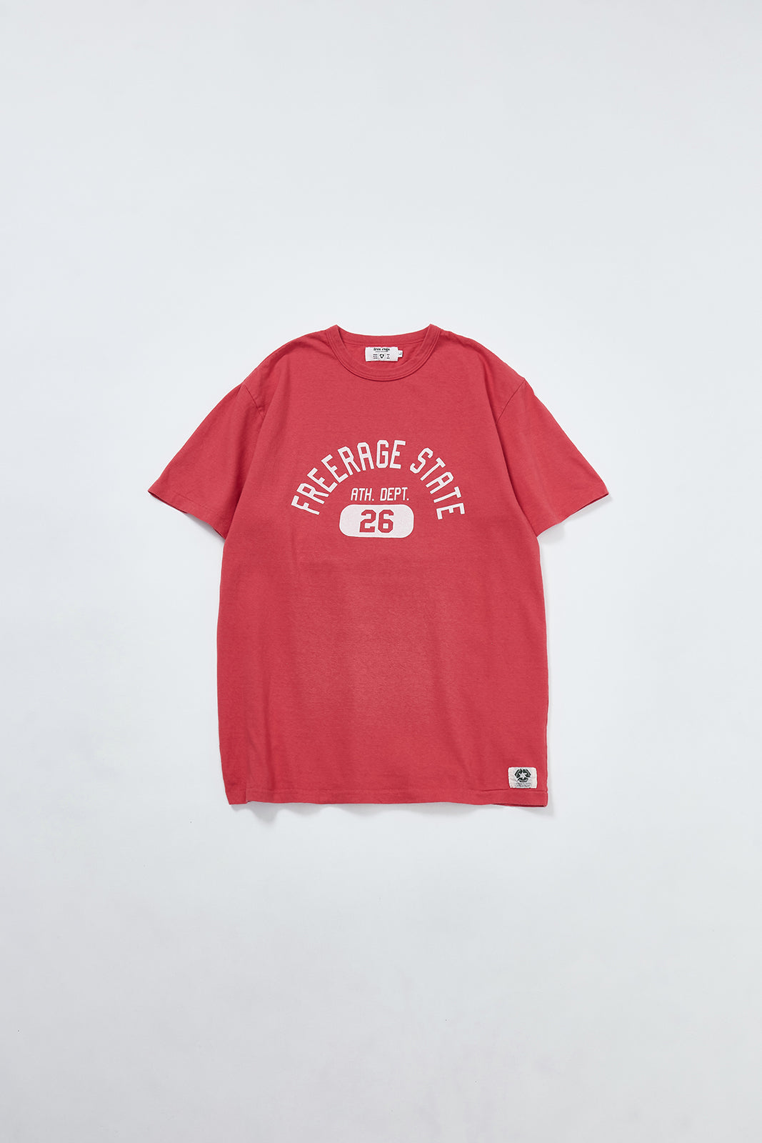 "FREERAGE STATE" リサイクルコットンTee