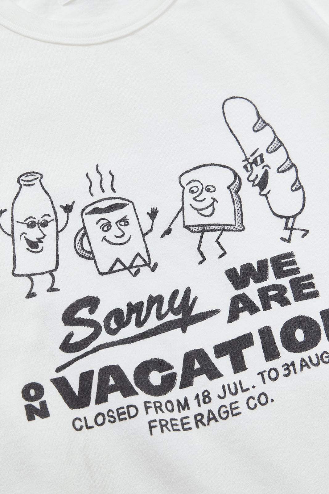 "VACATION" リサイクルコットンTee