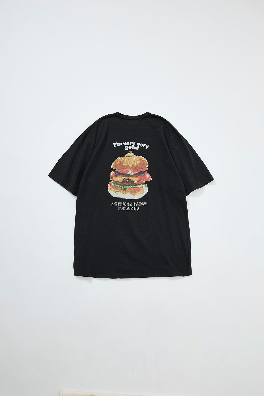 "Burger" リサイクルコットンTee