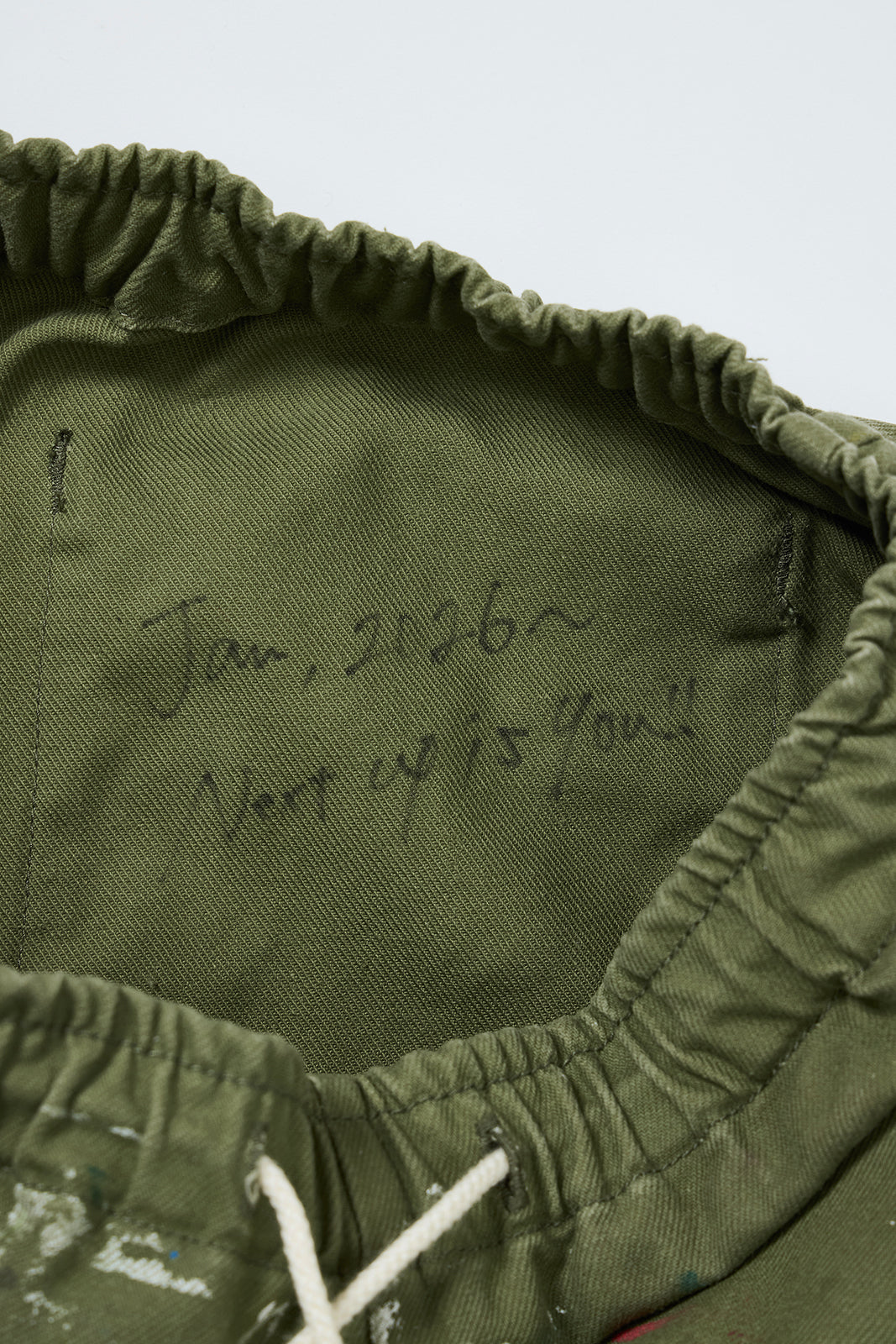 "Craftsman" リアルワークパンツ - ARMY GREEN