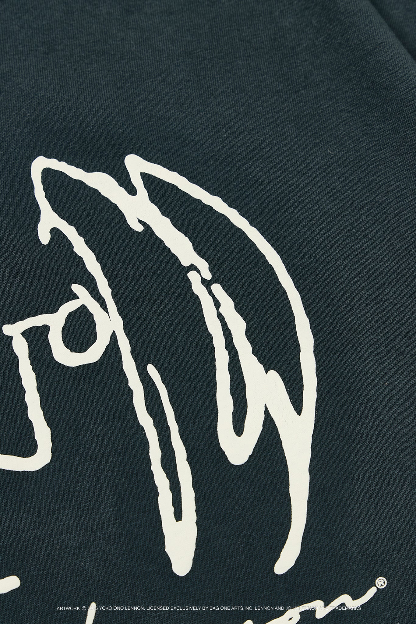 【John Lennon×free rage】ART リサイクルコットン半袖Tシャツ