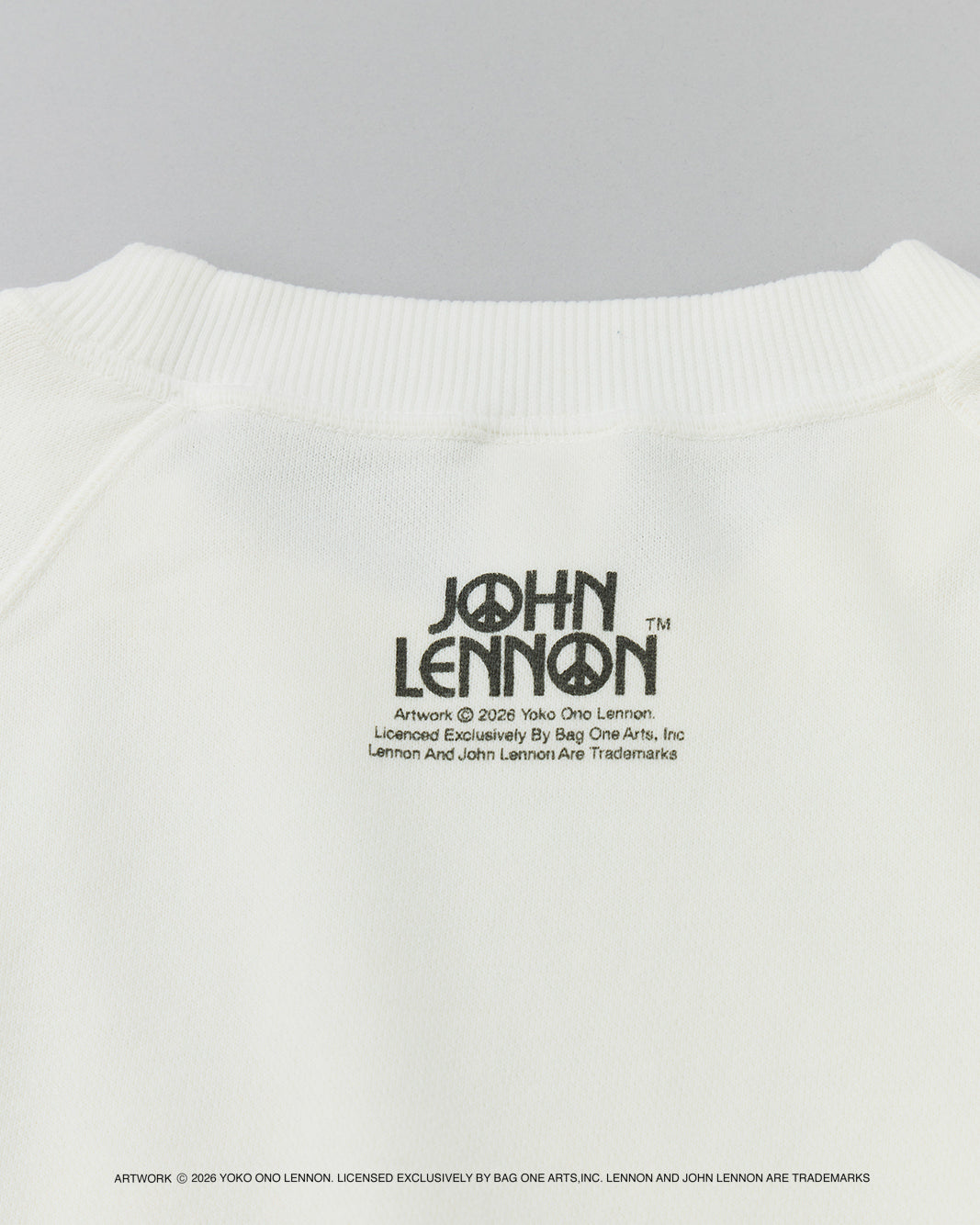 【John Lennon×free rage】ART Raglan Crew Sweat