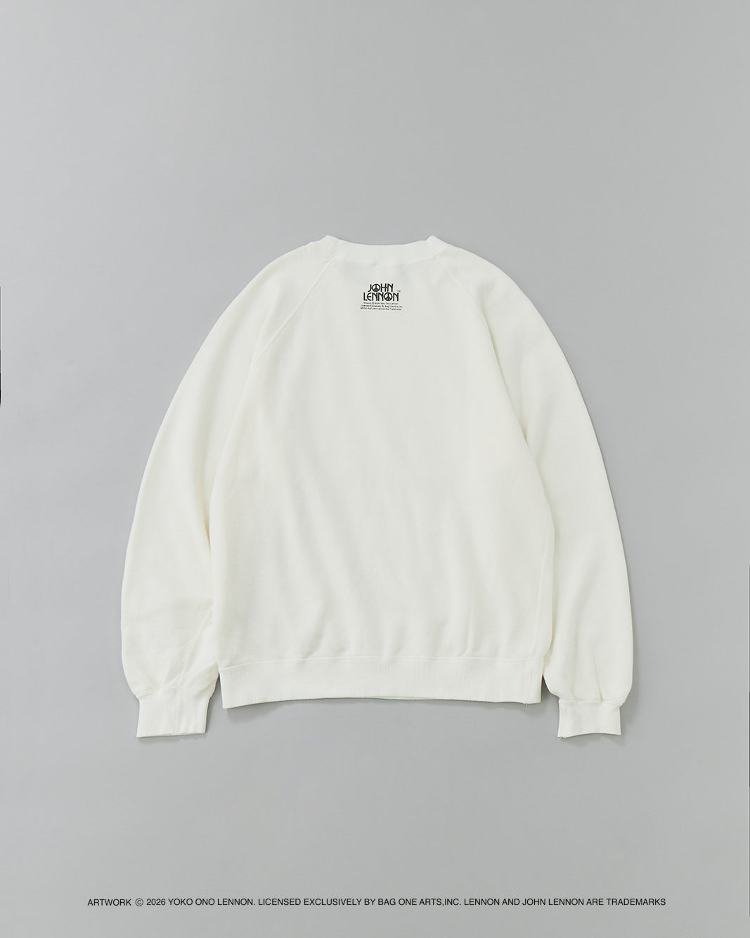 【John Lennon×free rage】ART Raglan Crew Sweat