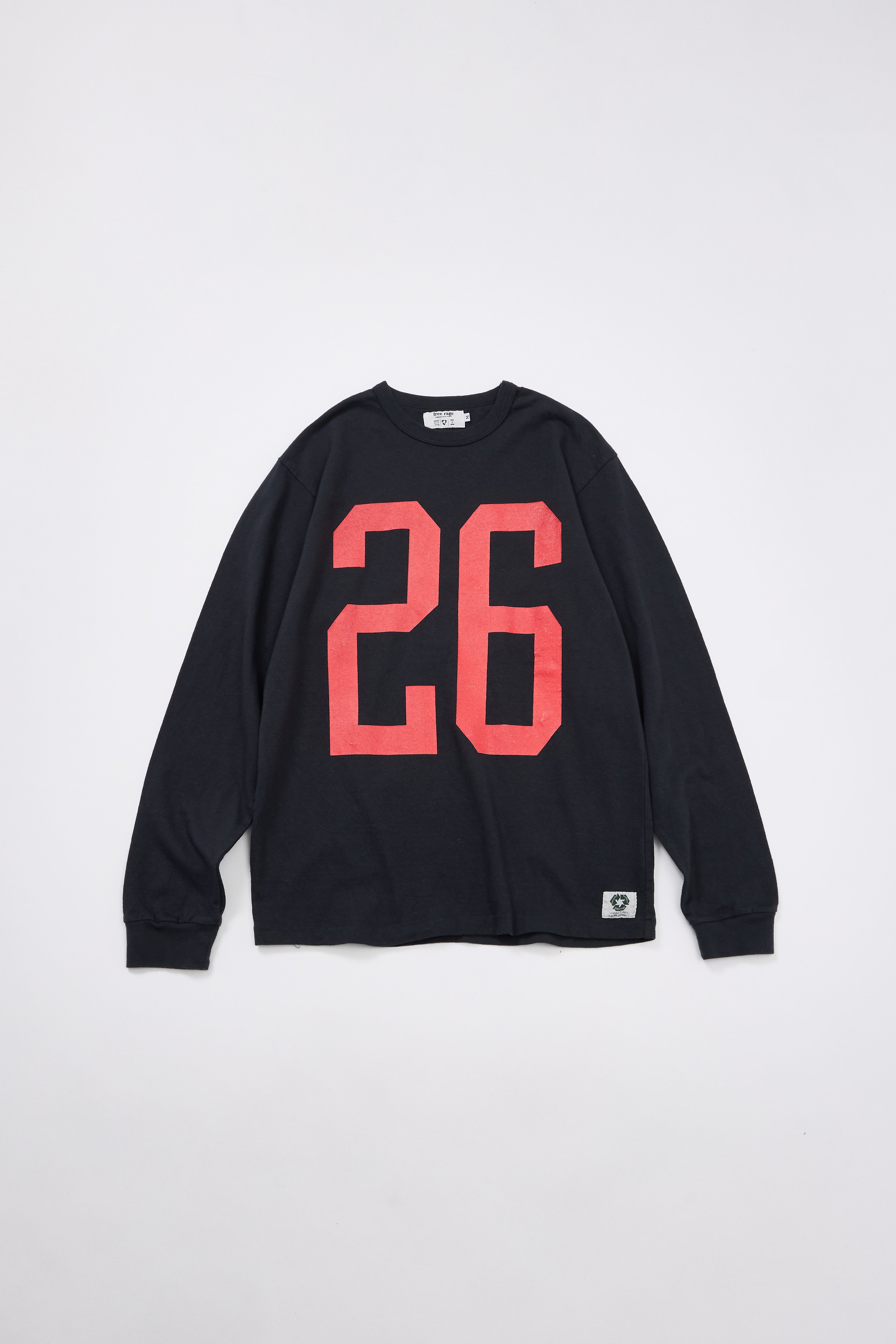 "26" リサイクルコットン長袖Tee