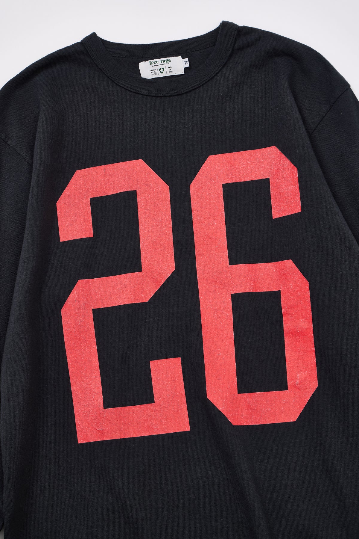 "26" リサイクルコットン長袖Tee