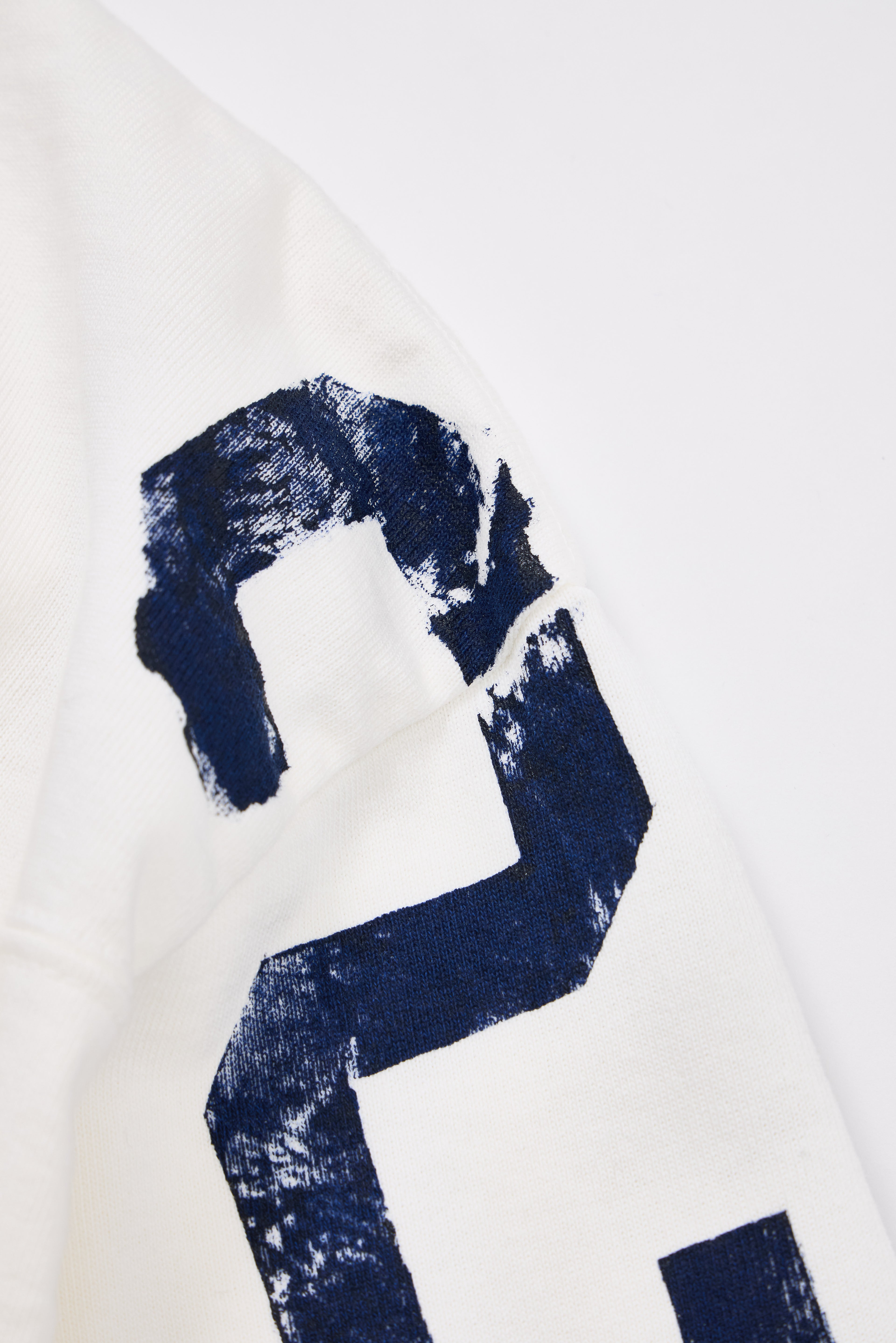 【受注予約】ハンドクラフト ラフ&タフ フットボール長袖Tシャツ/Number Roller Paint