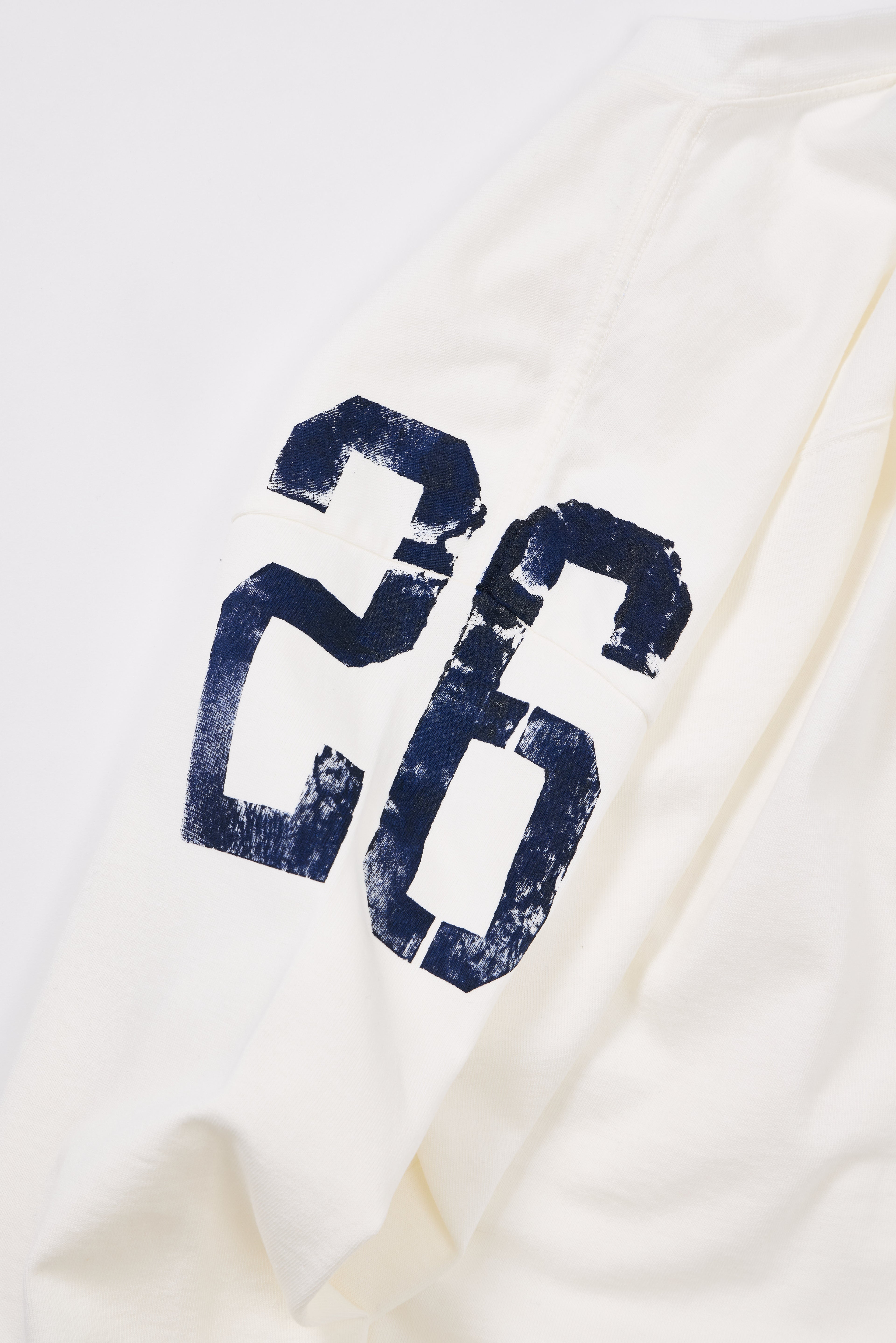 【受注予約】ハンドクラフト ラフ&タフ フットボール長袖Tシャツ/Number Roller Paint