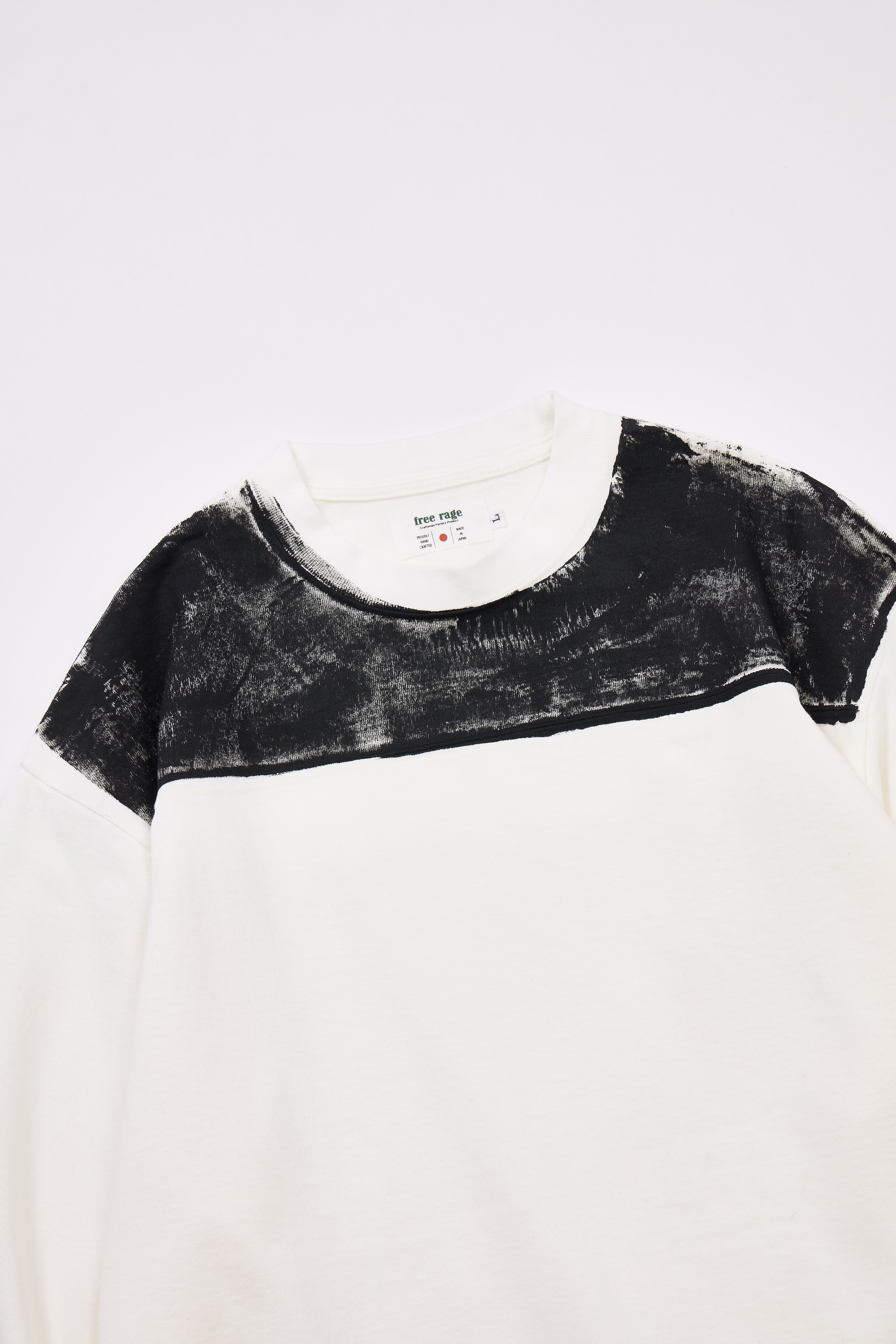 【受注予約】ハンドクラフト ラフ&タフ フットボール長袖Tシャツ/York Roller Paint