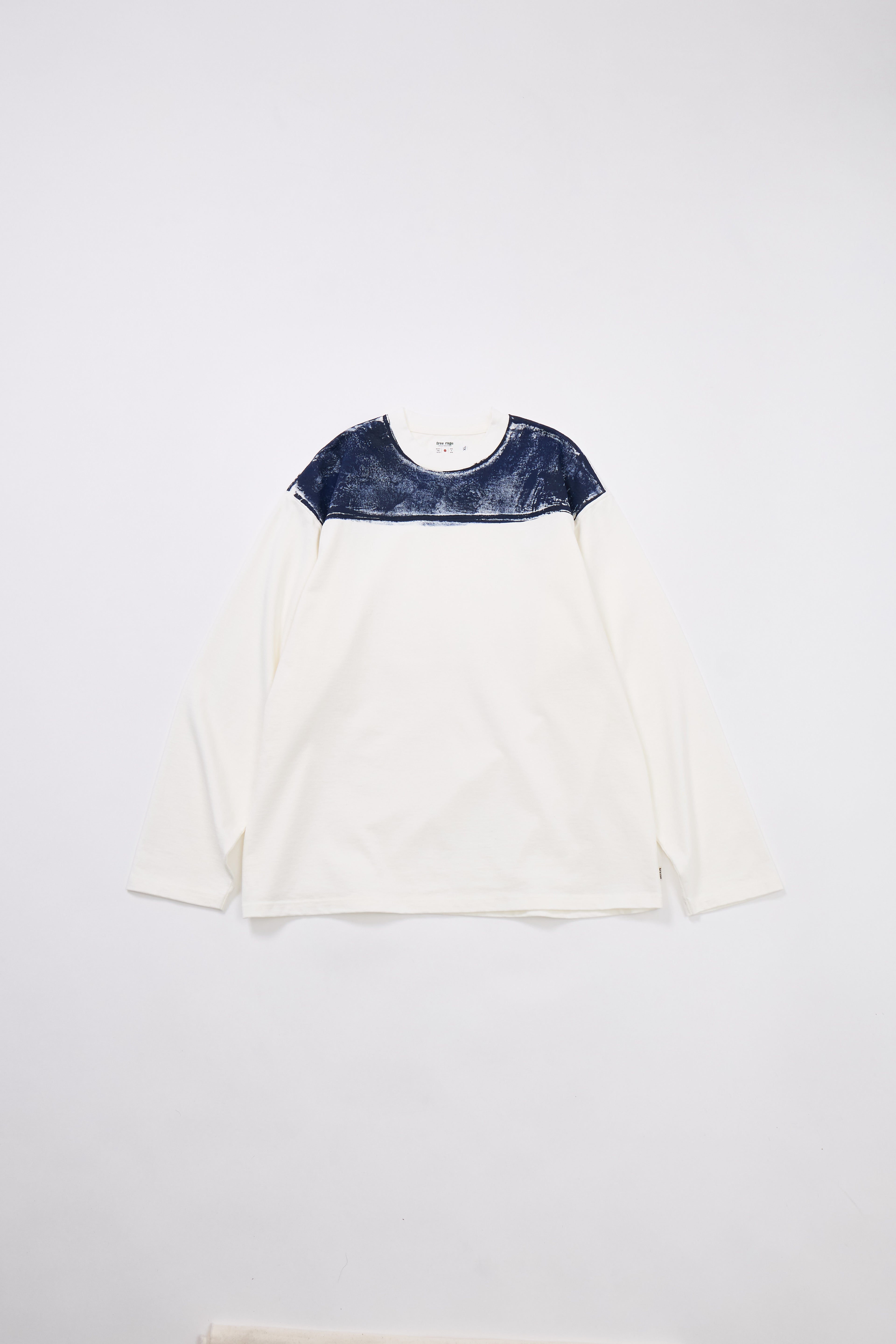 【受注予約】ハンドクラフト ラフ&タフ フットボール長袖Tシャツ/York Roller Paint