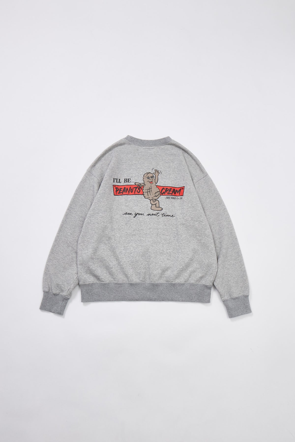 "PEANUTS CREAM vol.2" 裏毛クルースウェット