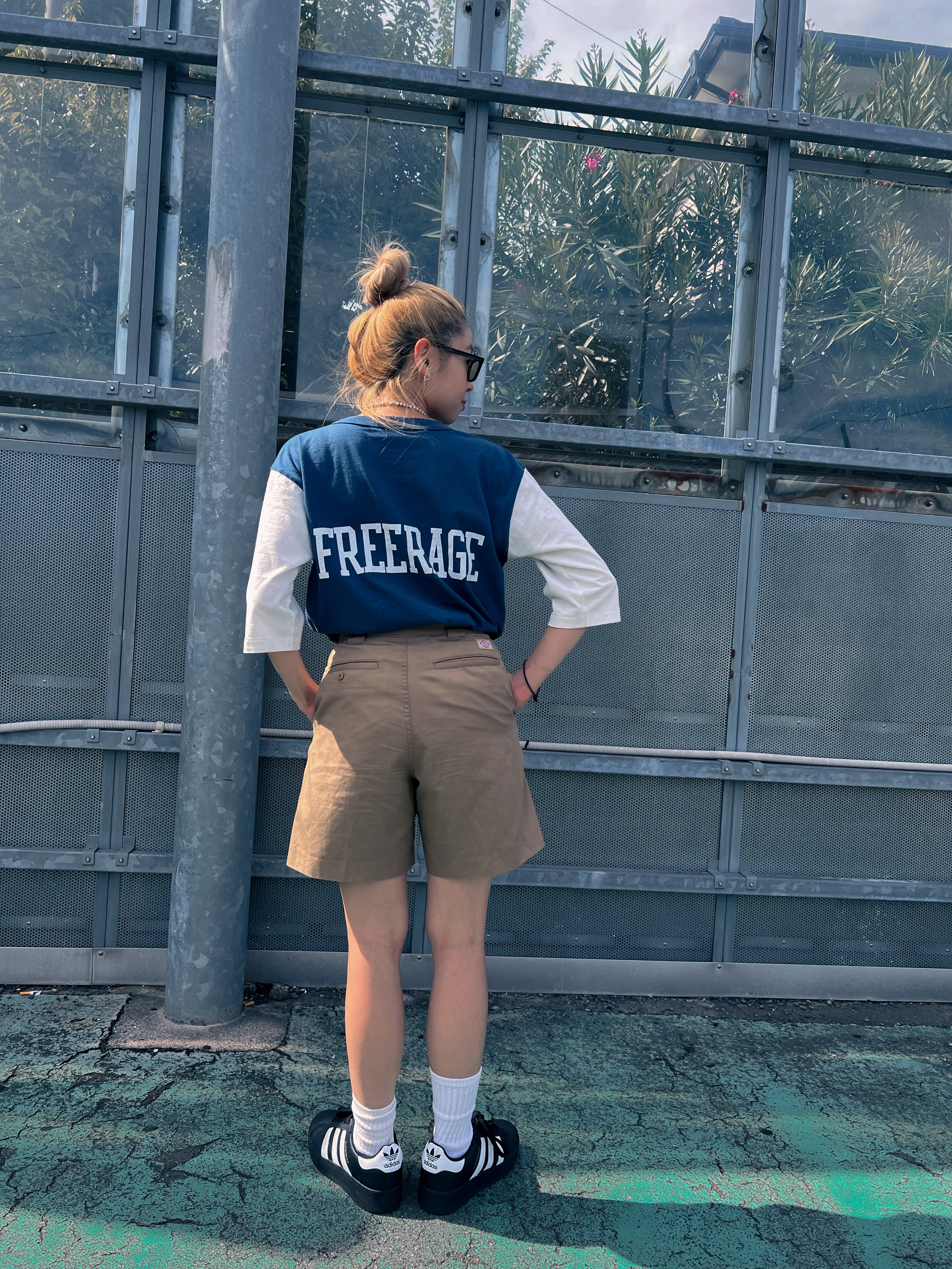 "No.23" ルーズフィットリサイクルコットンTee