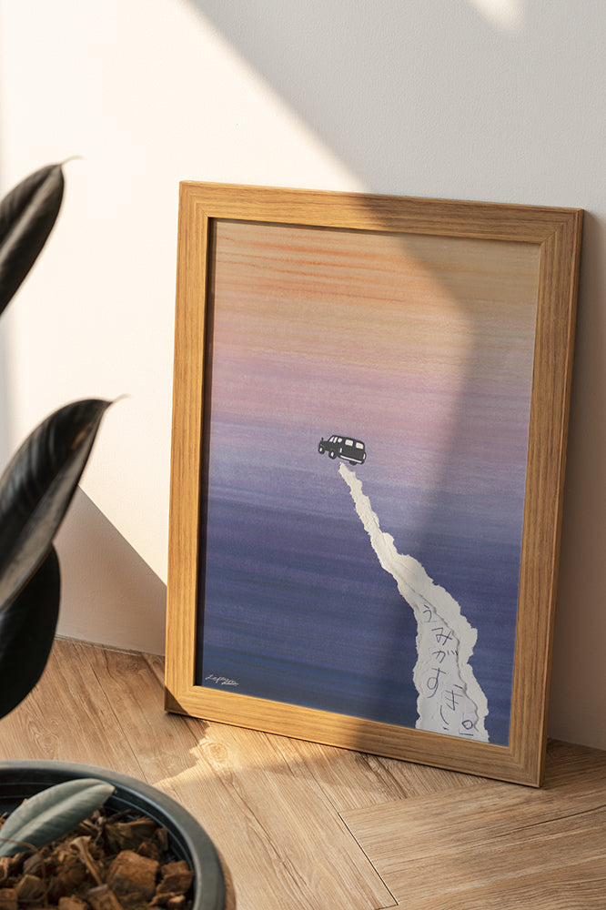 【予約商品】Lefty Art ポスター/うみがすき