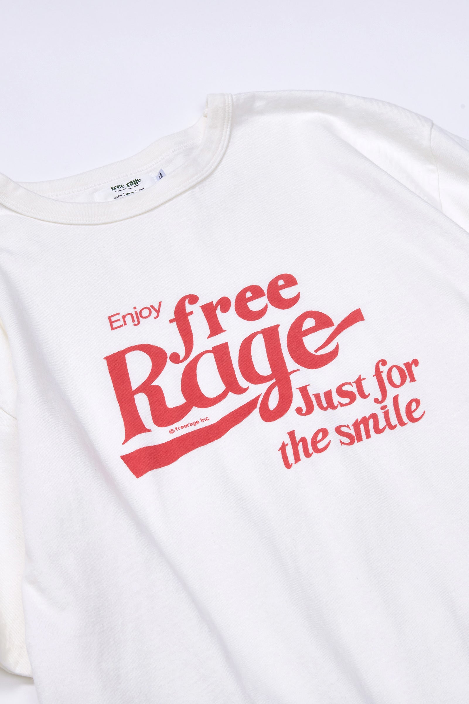 "Enjoy" リサイクルコットンTee