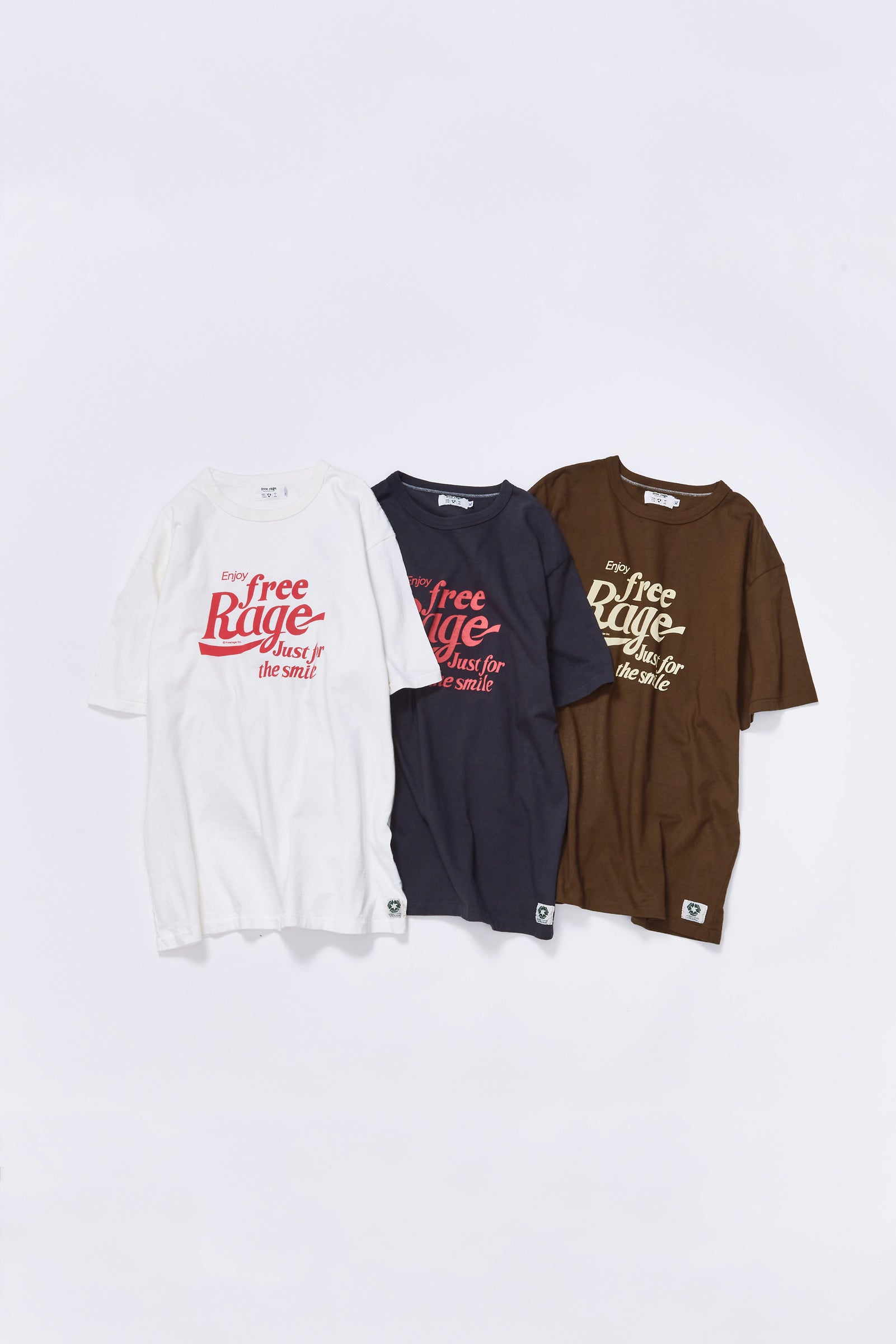 "Enjoy" リサイクルコットンTee