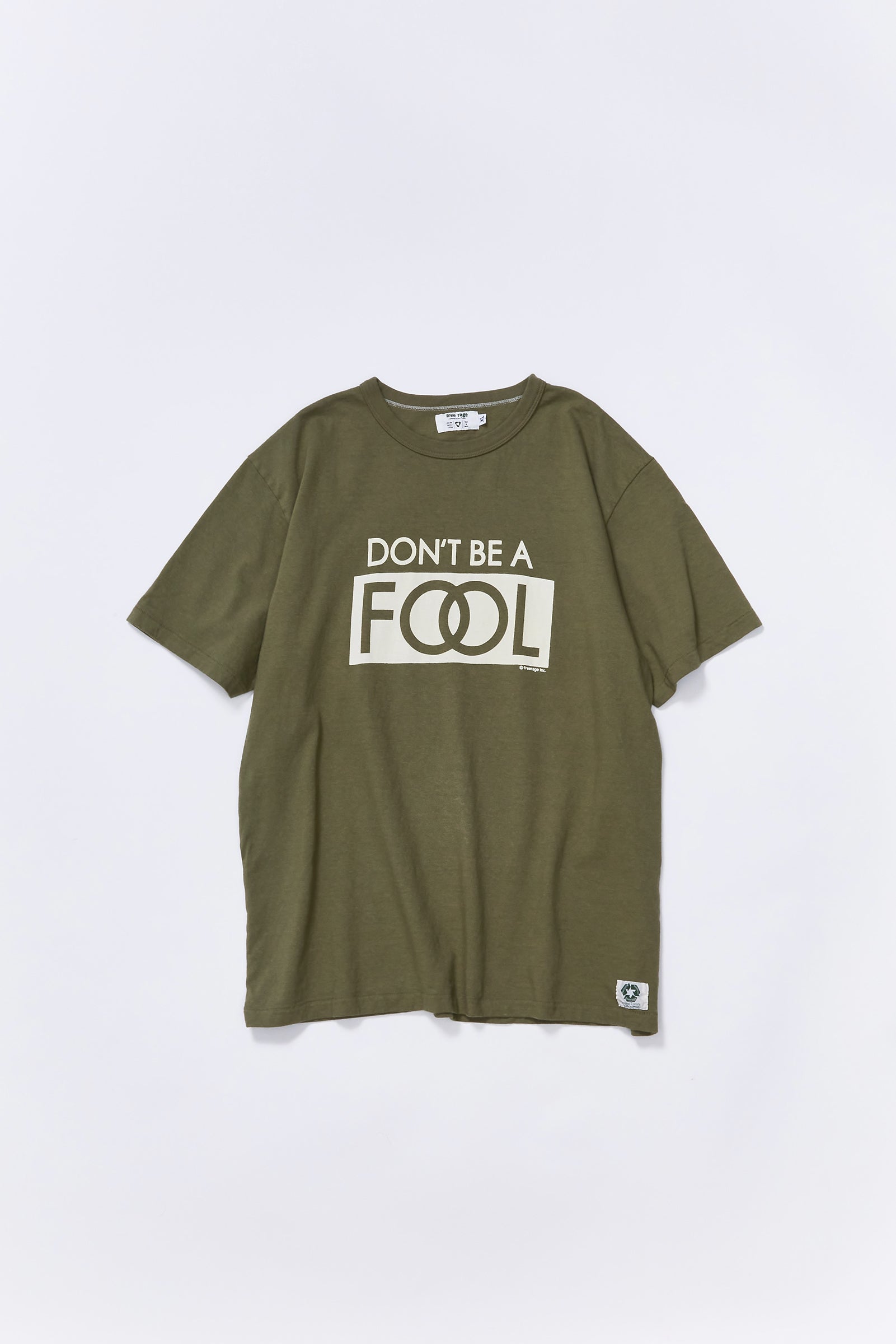 "FOOL" リサイクルコットンTee