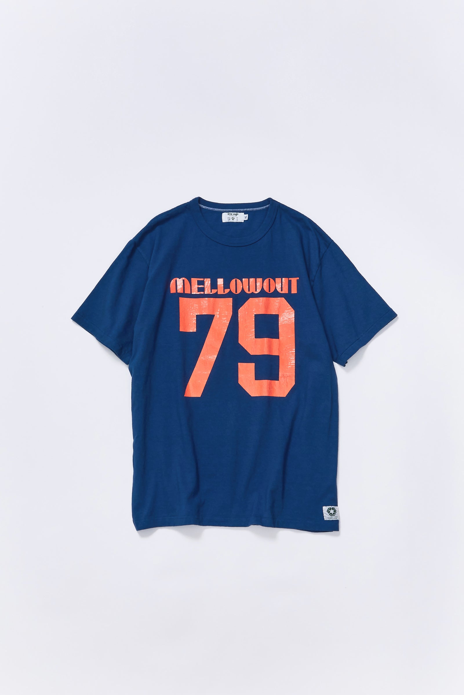 "MELLOW OUT" リサイクルコットンTee