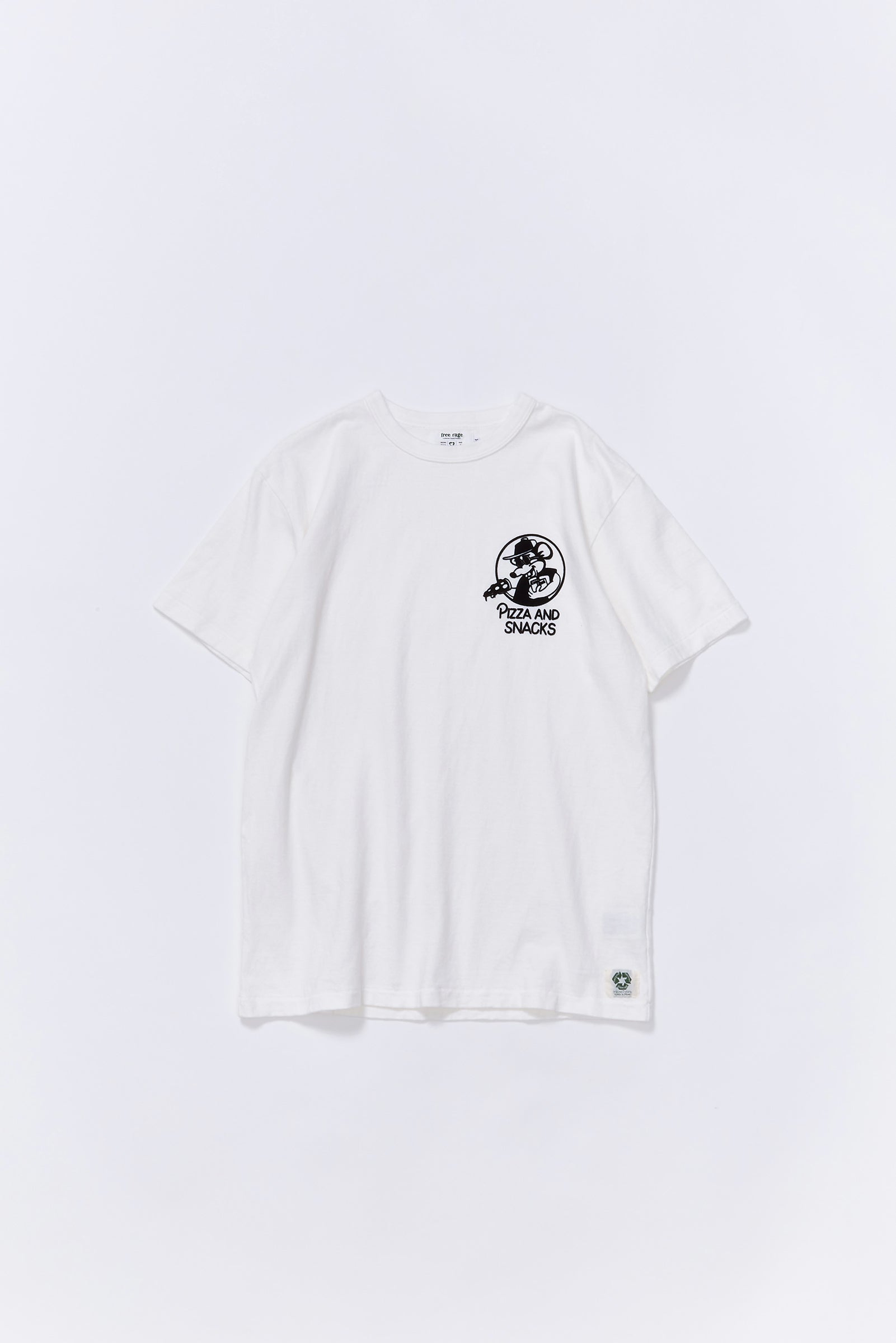 "PIZZA AND SNACKS vol.1" リサイクルコットンTee