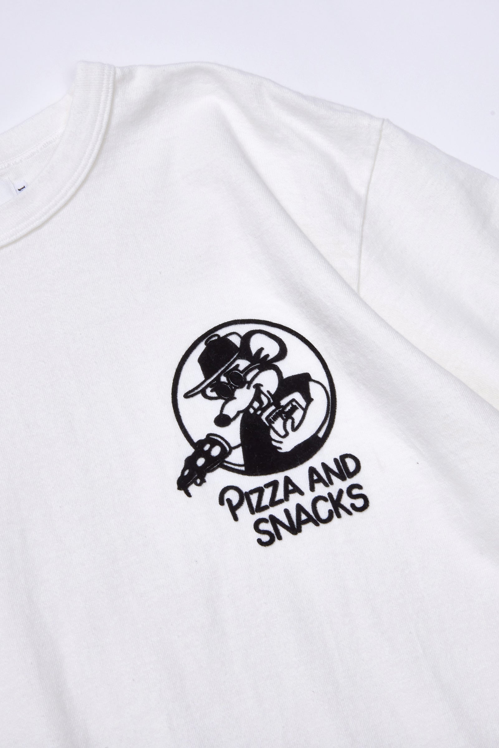 "PIZZA AND SNACKS vol.1" リサイクルコットンTee