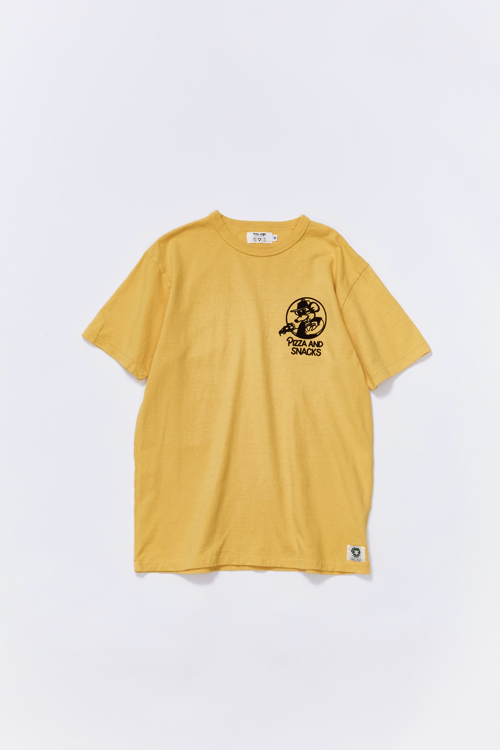 "PIZZA AND SNACKS vol.1" リサイクルコットンTee
