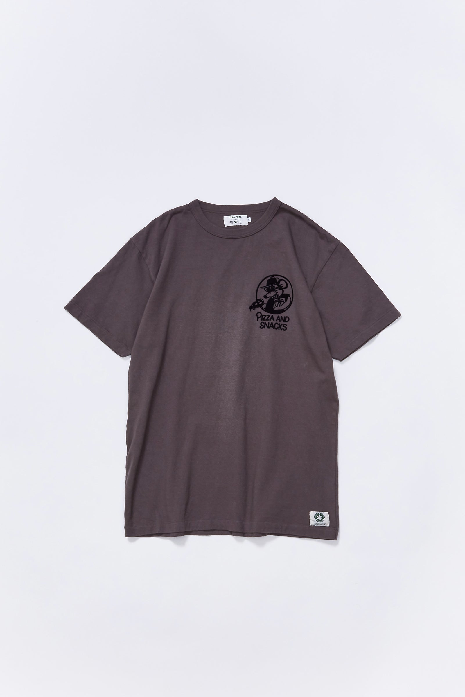 "PIZZA AND SNACKS vol.1" リサイクルコットンTee