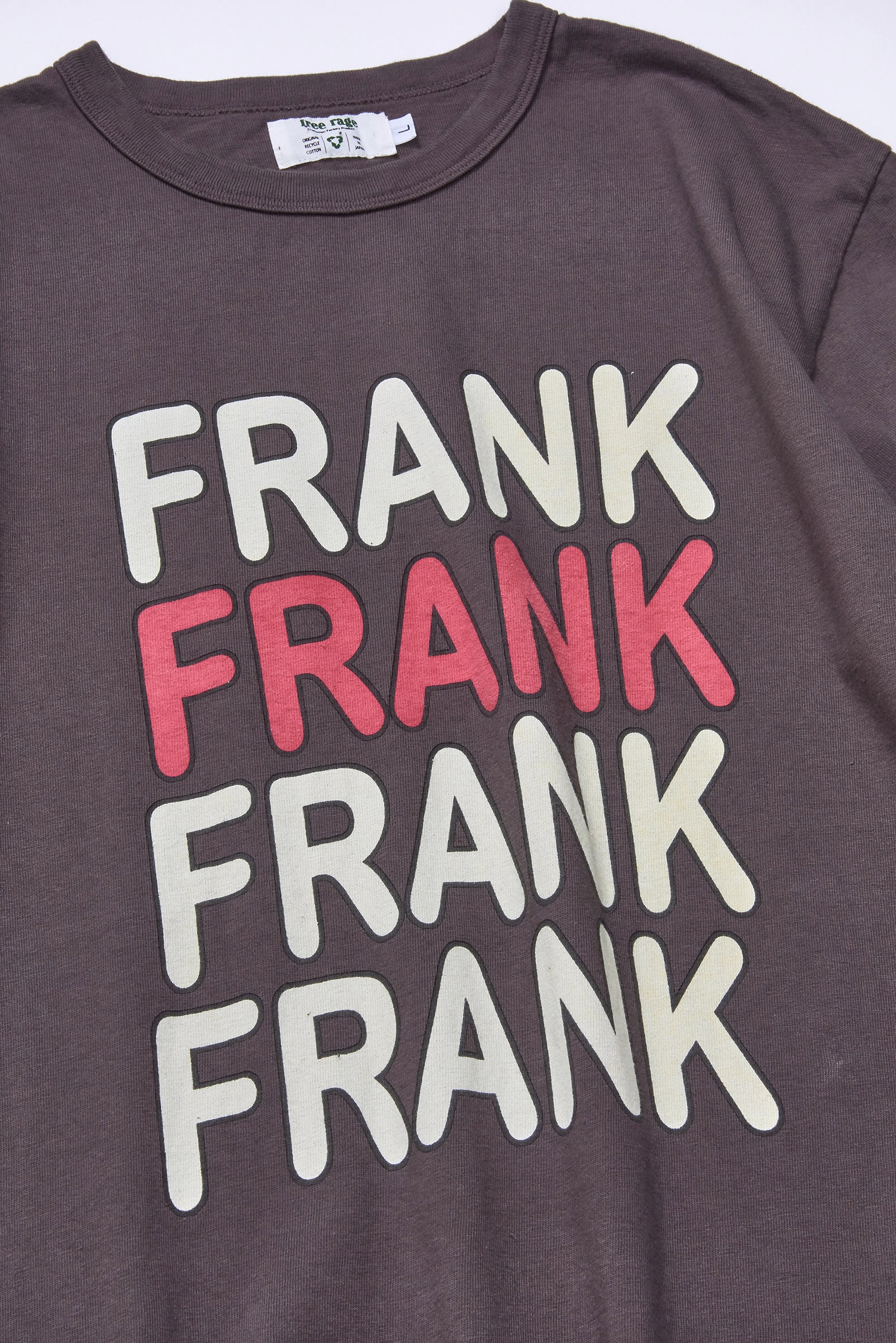 "FRANK BIGLOGO" リサイクルコットンTee