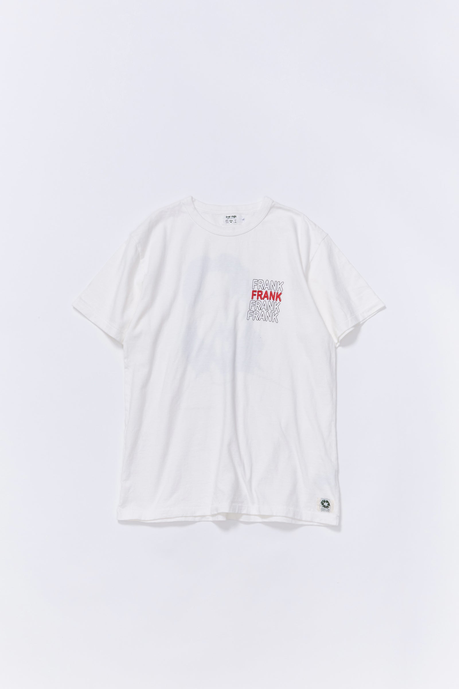 "BLIND FRANK" リサイクルコットンTee