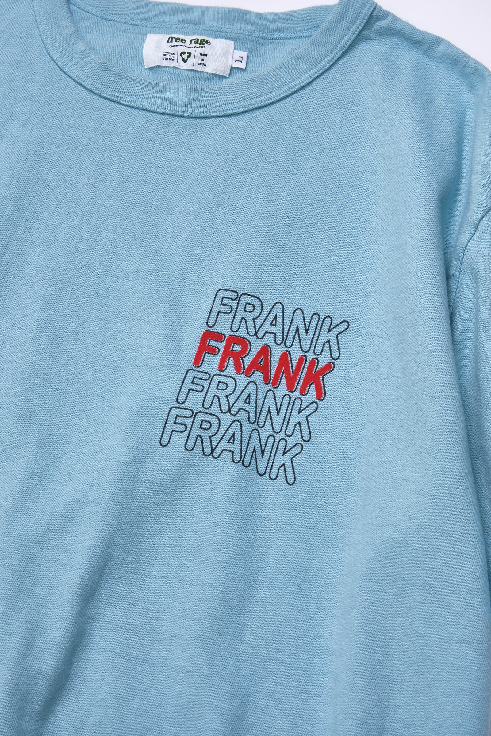 "BLIND FRANK" リサイクルコットンTee