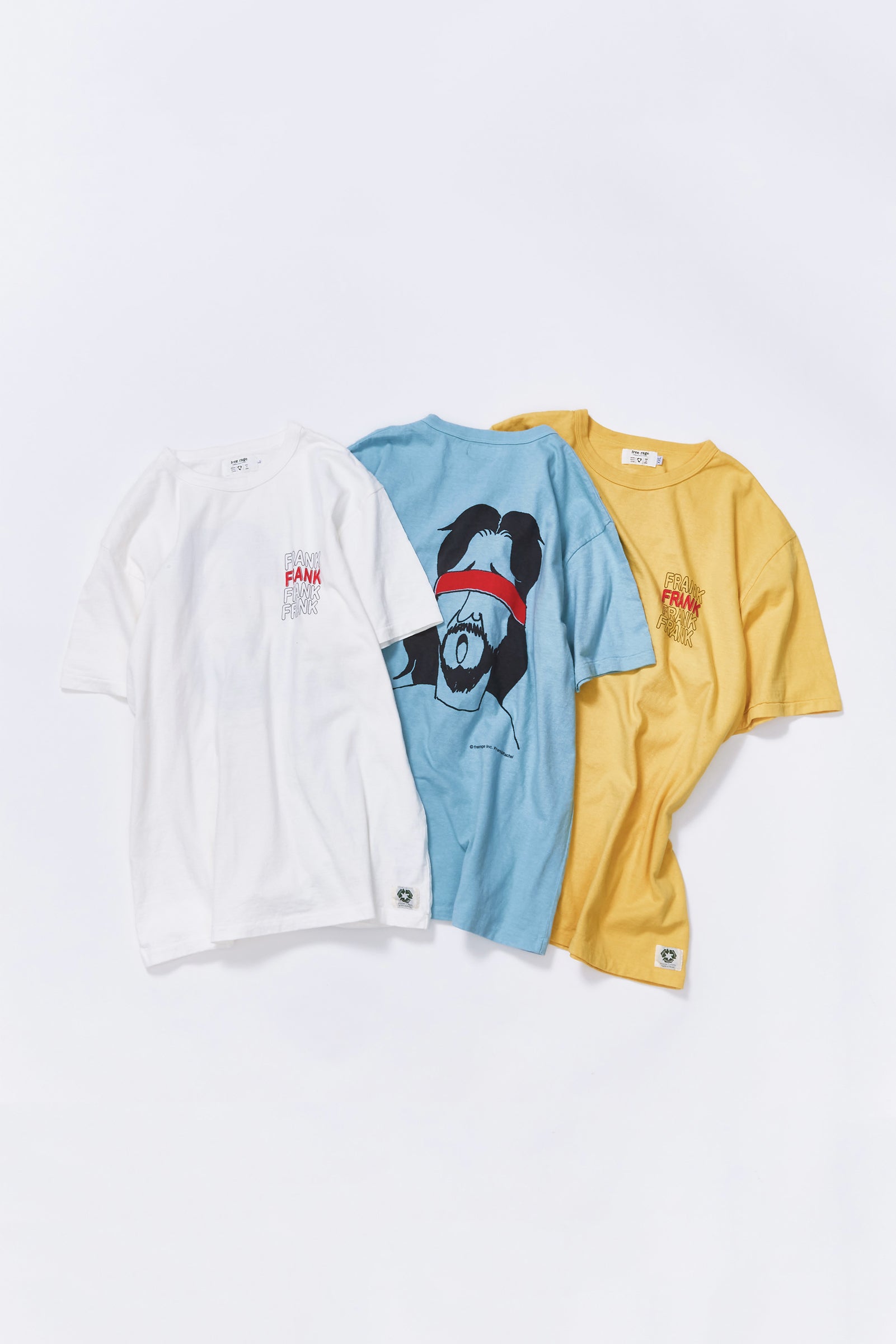 "BLIND FRANK" リサイクルコットンTee