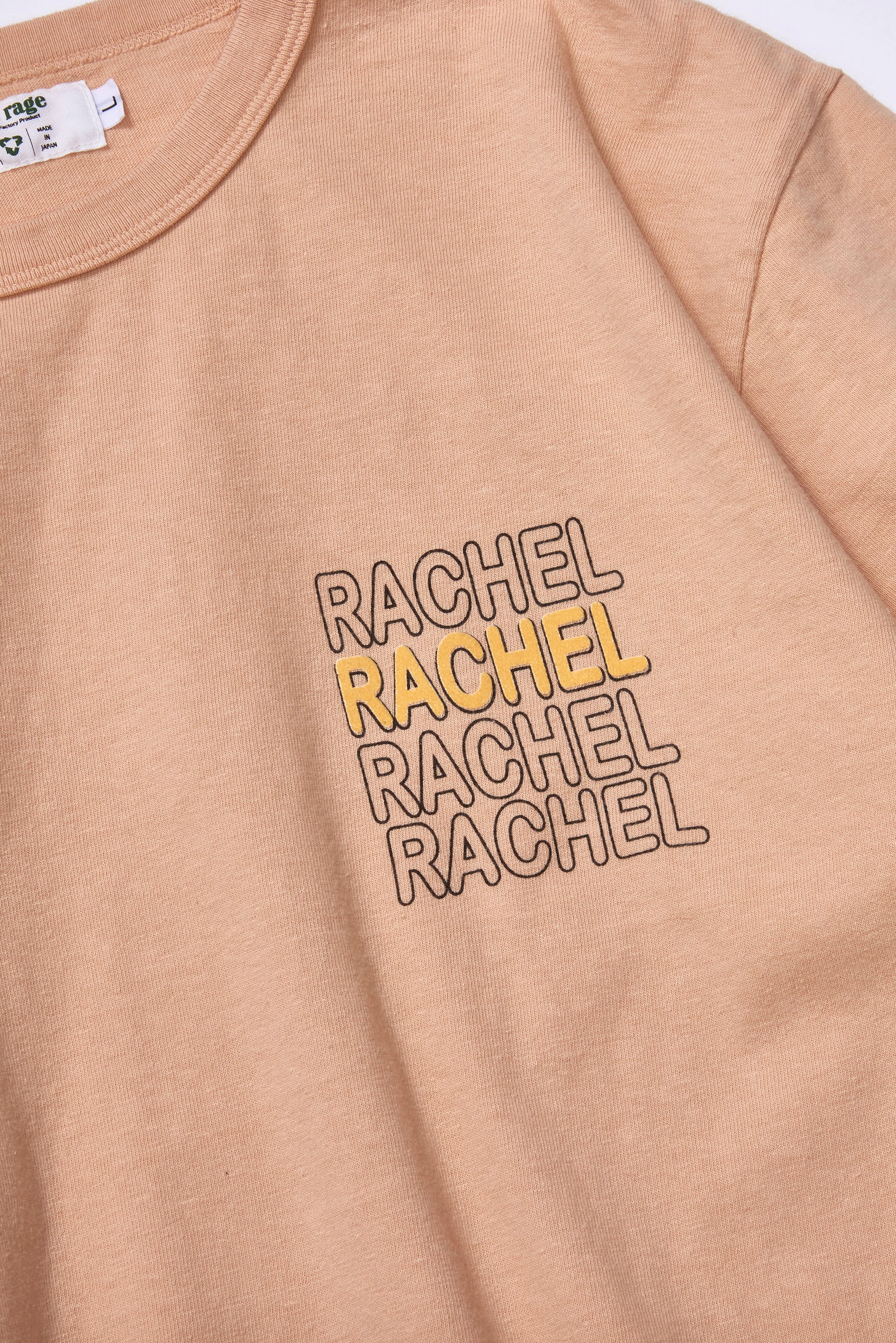 "BLIND RACHEL" リサイクルコットンTee