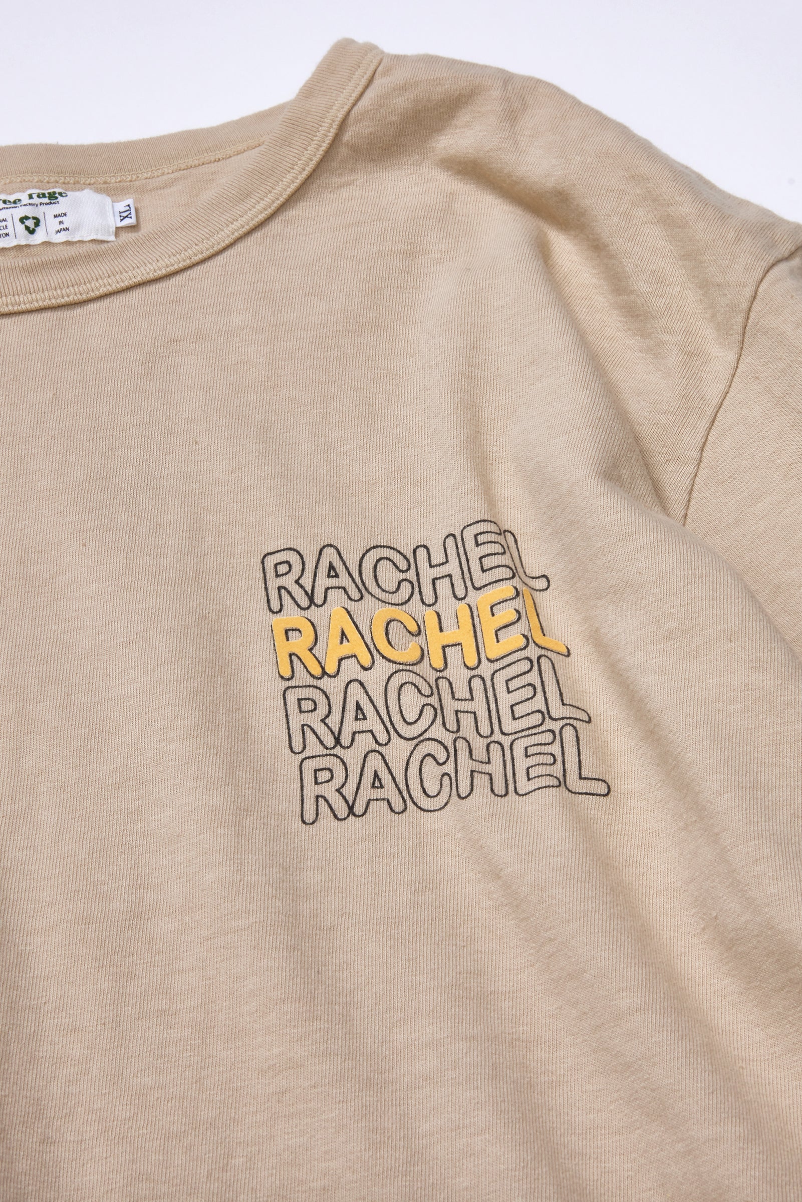 "BLIND RACHEL" リサイクルコットンTee