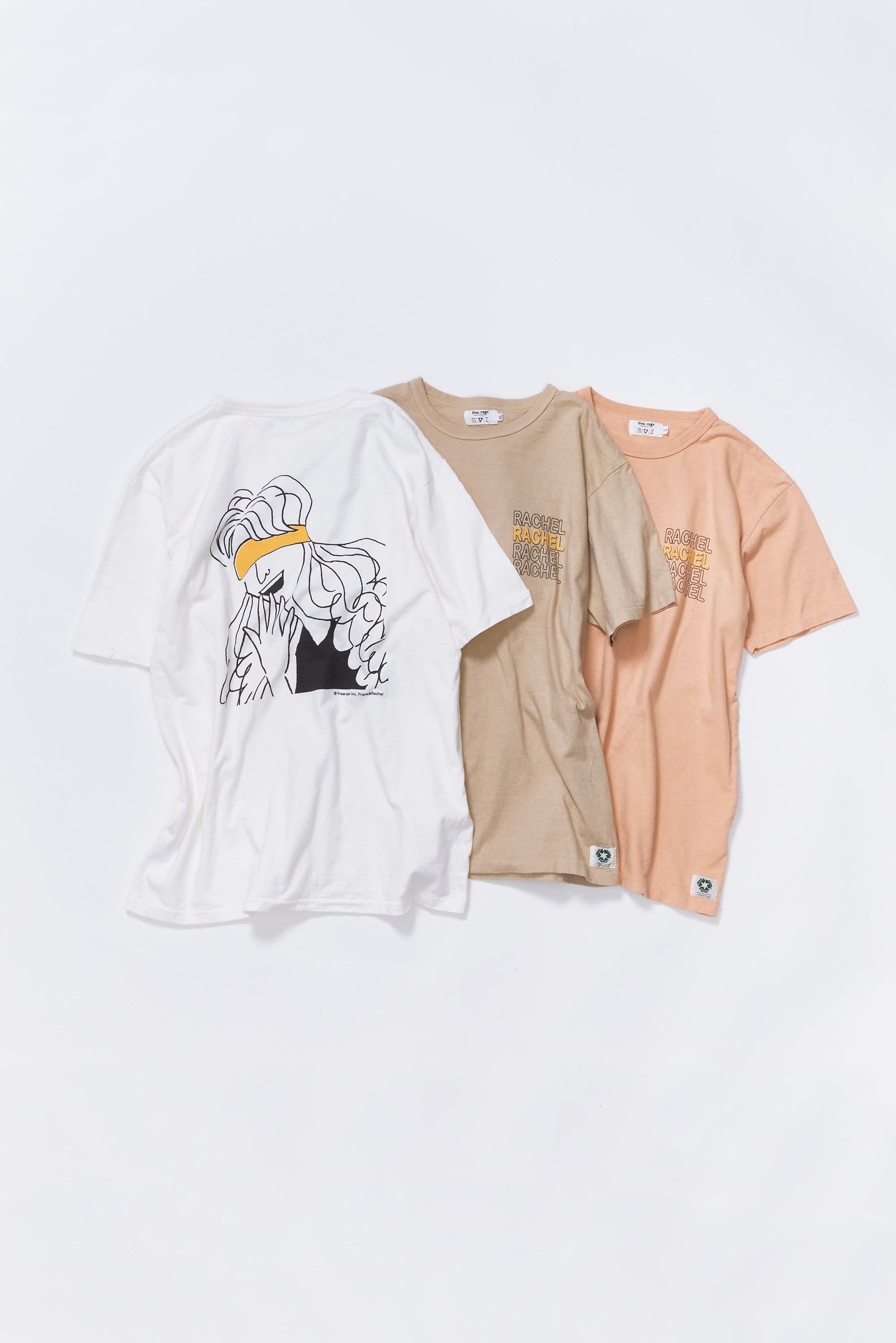 "BLIND RACHEL" リサイクルコットンTee