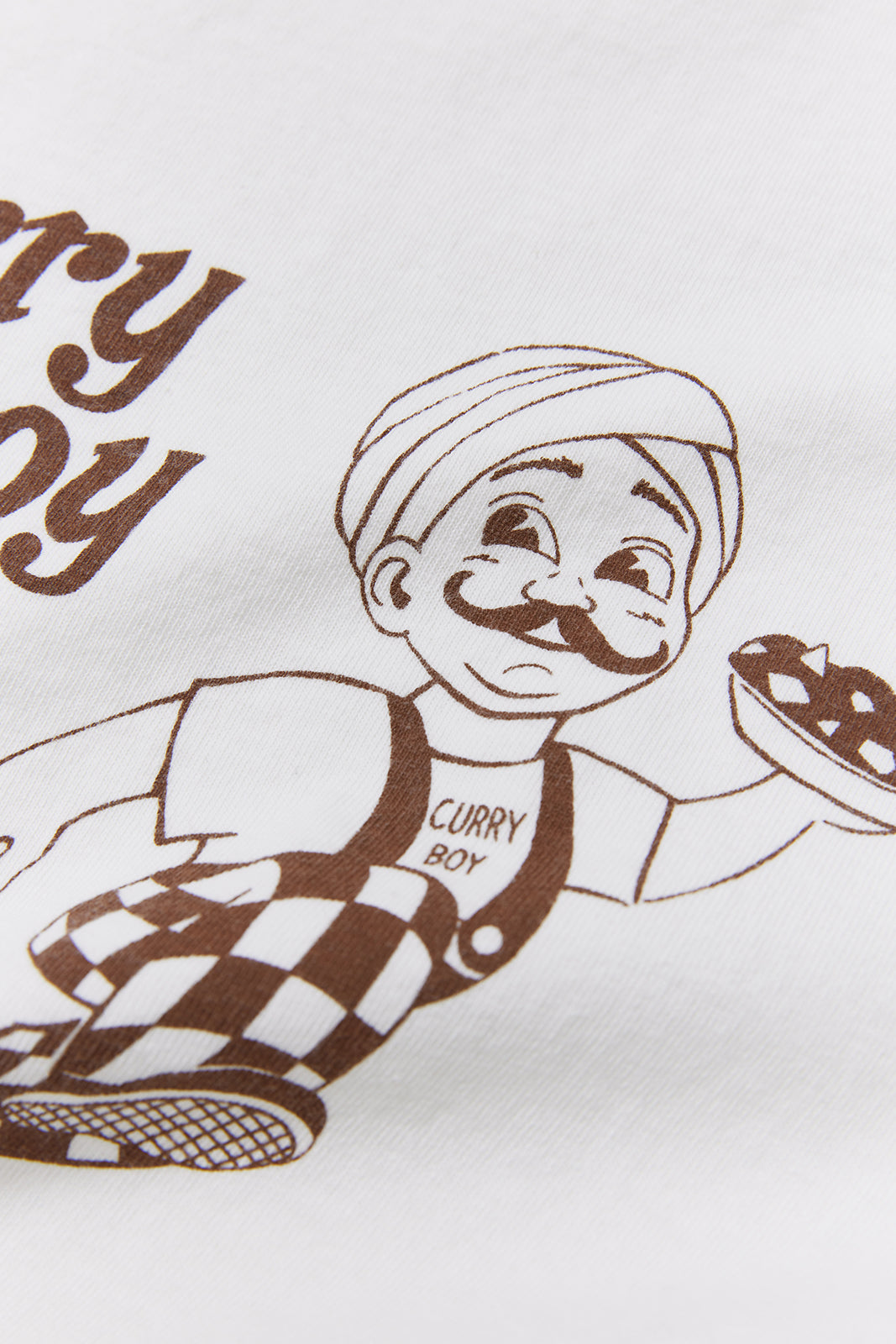 "Curry Boy" ラグラン七部袖Tee