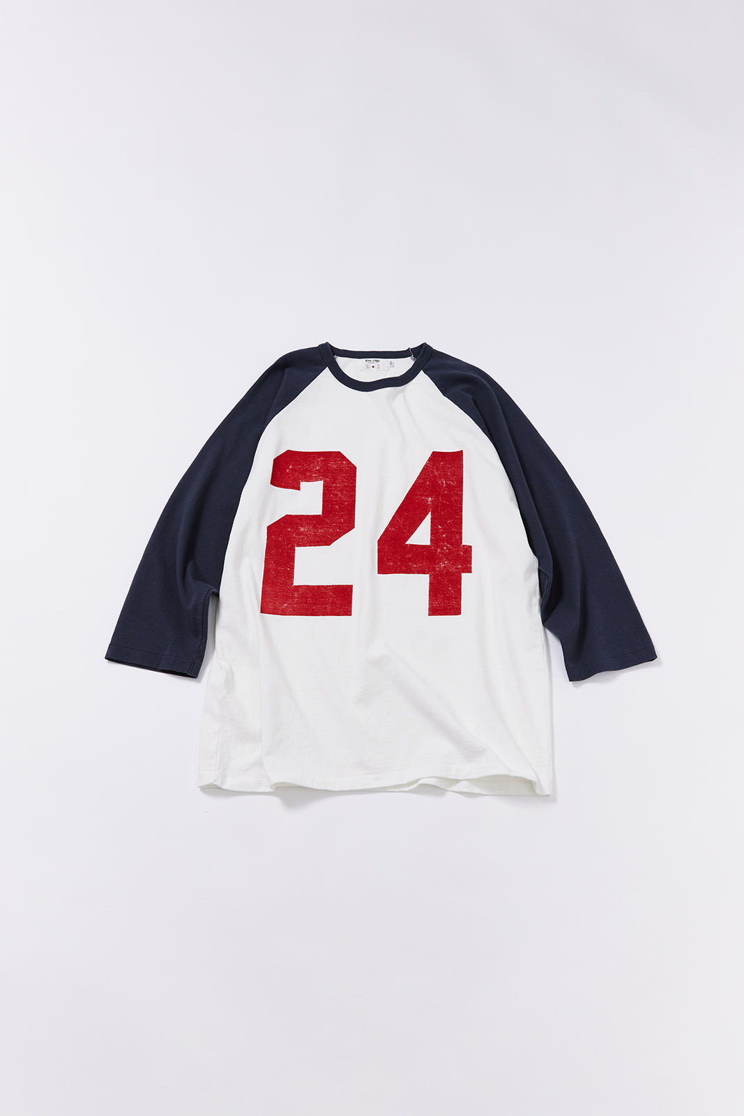 "No.24" ラグラン七部袖Tee