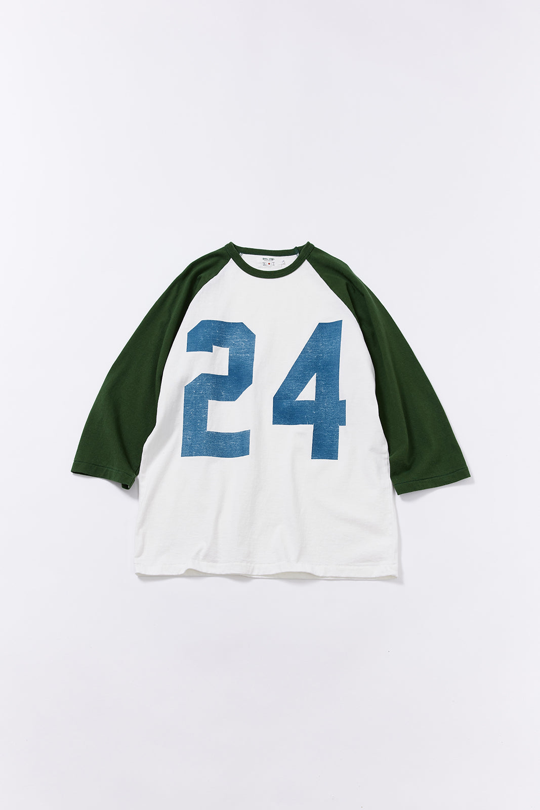 "No.24" ラグラン七部袖Tee