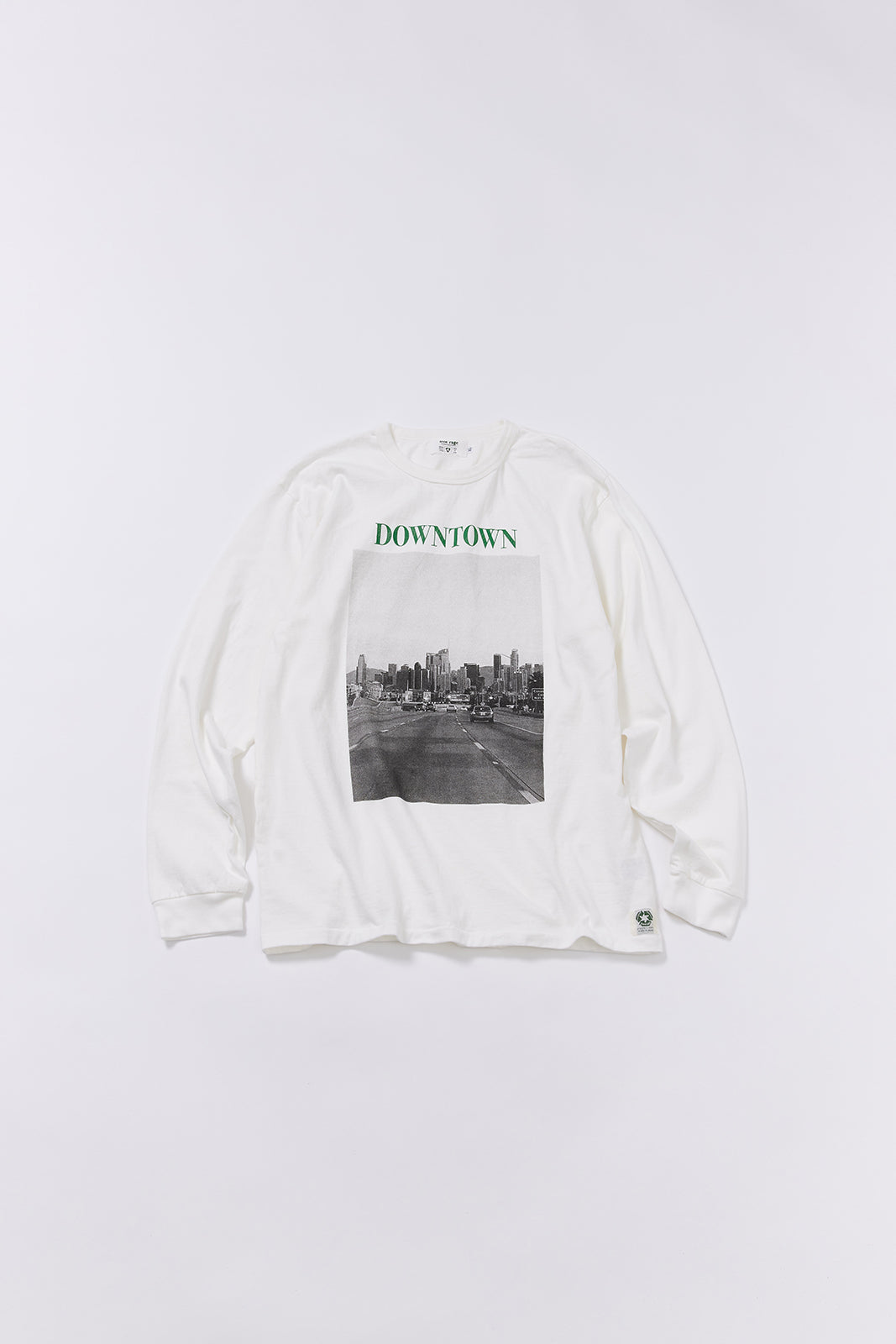 "DOWNTOWN" リサイクルコットンTee