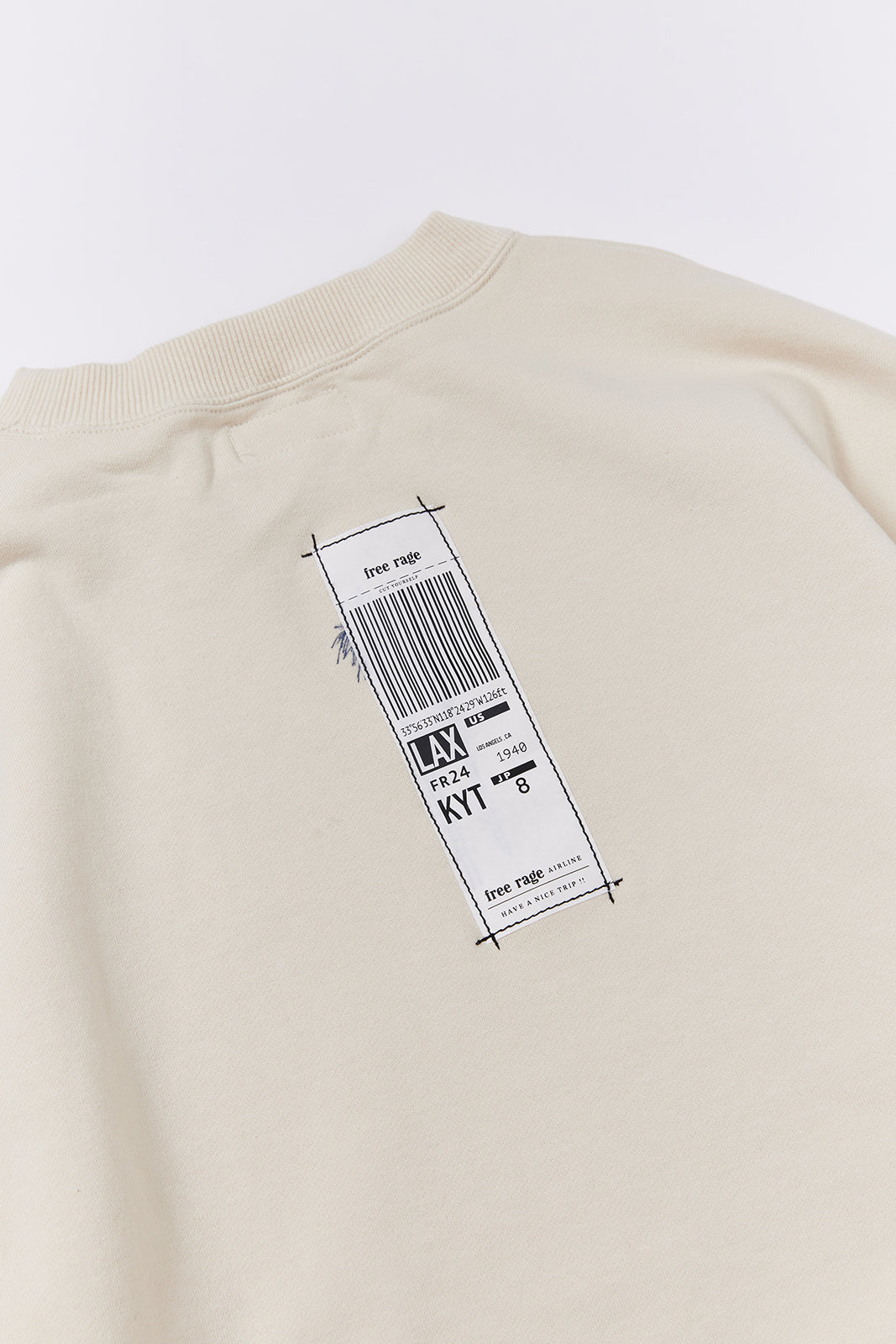 "NICE TO MEET...LA" ハンドペイントクルースウェット