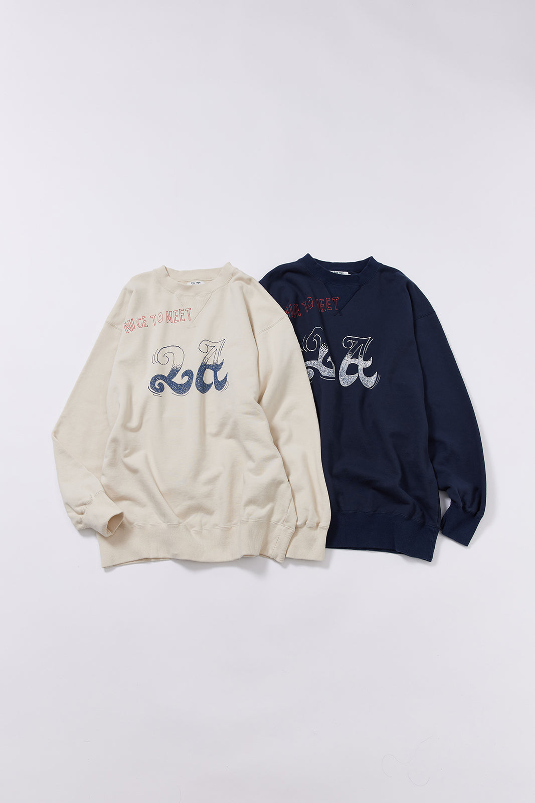 "NICE TO MEET...LA" ハンドペイントクルースウェット