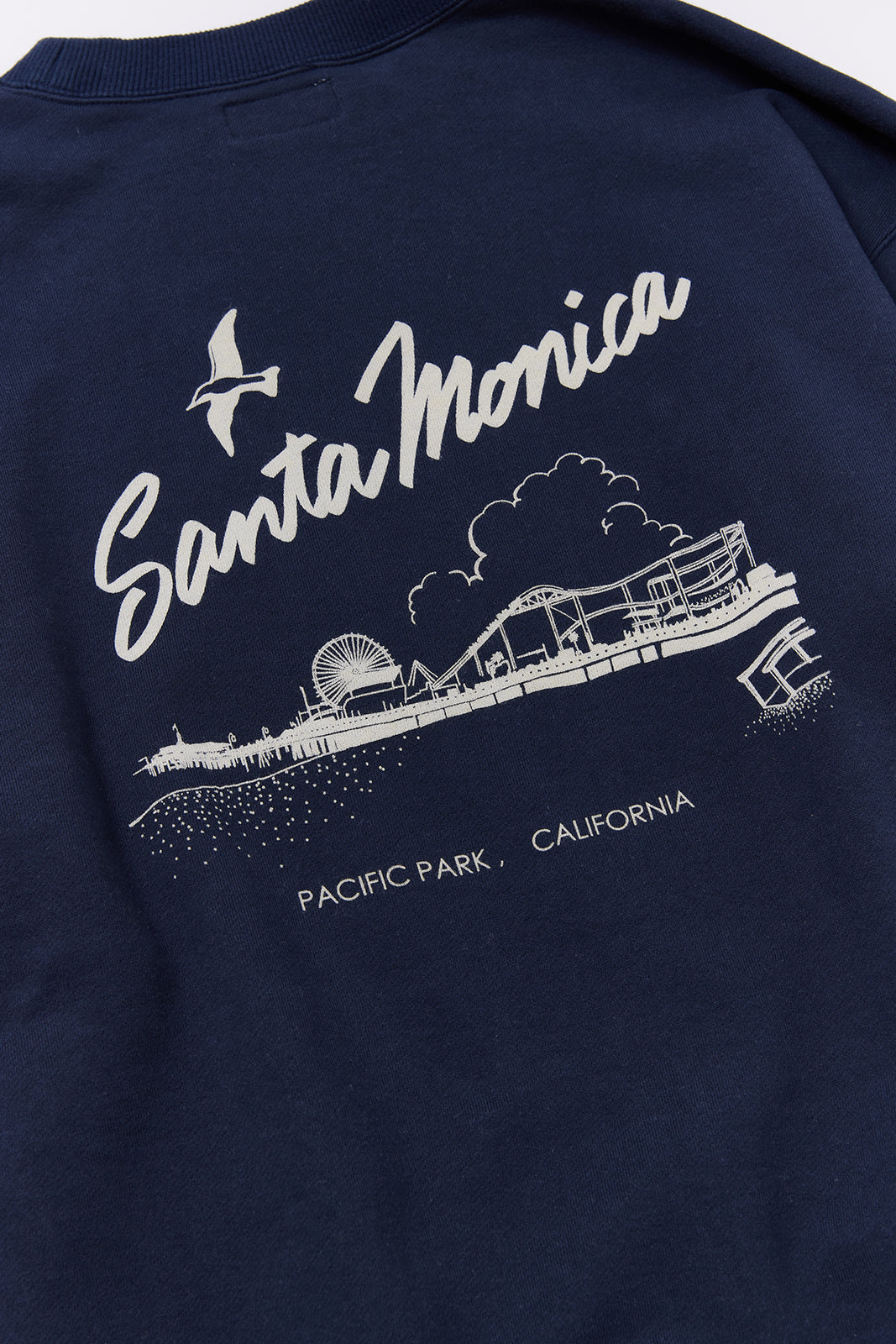 "Santa Monica" クラシッククルースウェット