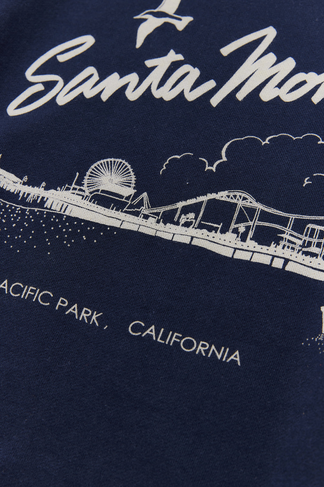 "Santa Monica" クラシッククルースウェット