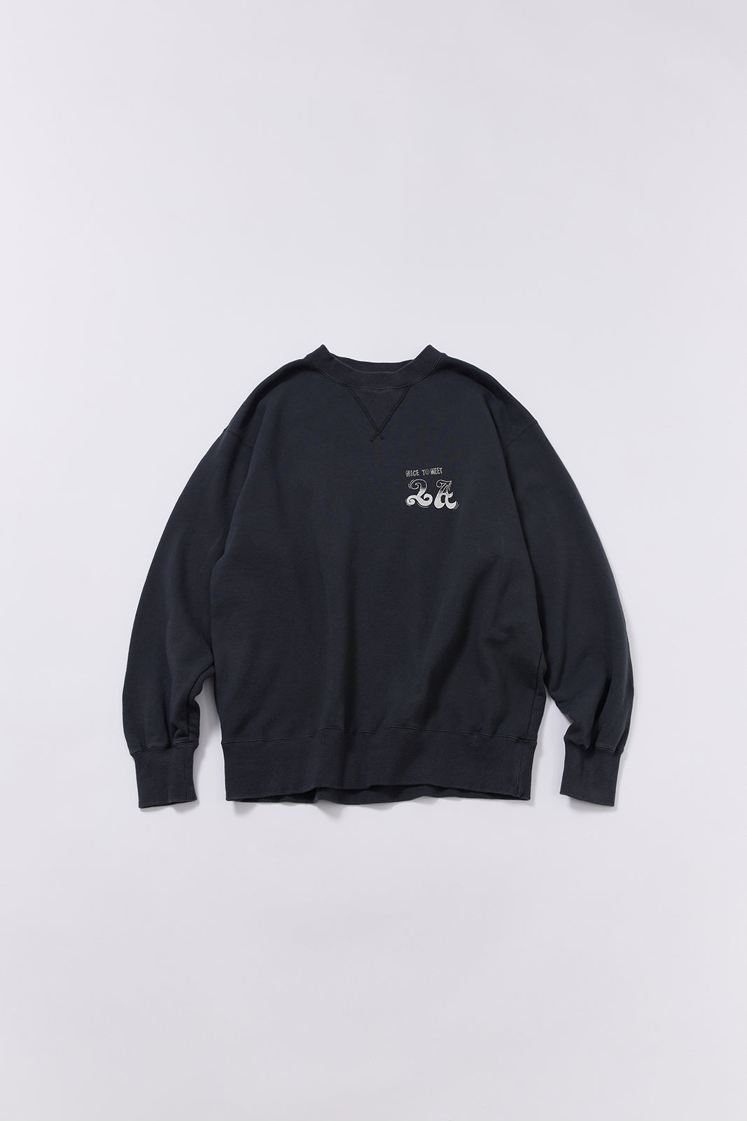 "NICE TO MEET...LA" クラシッククルースウェット