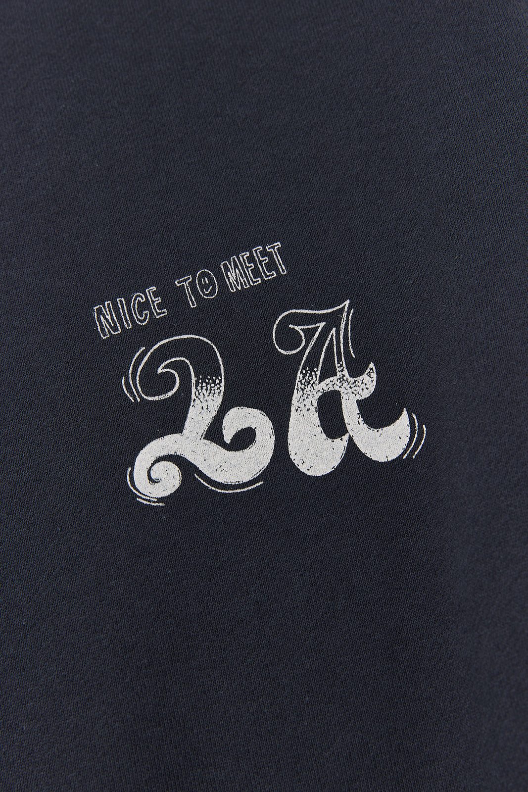 "NICE TO MEET...LA" クラシッククルースウェット