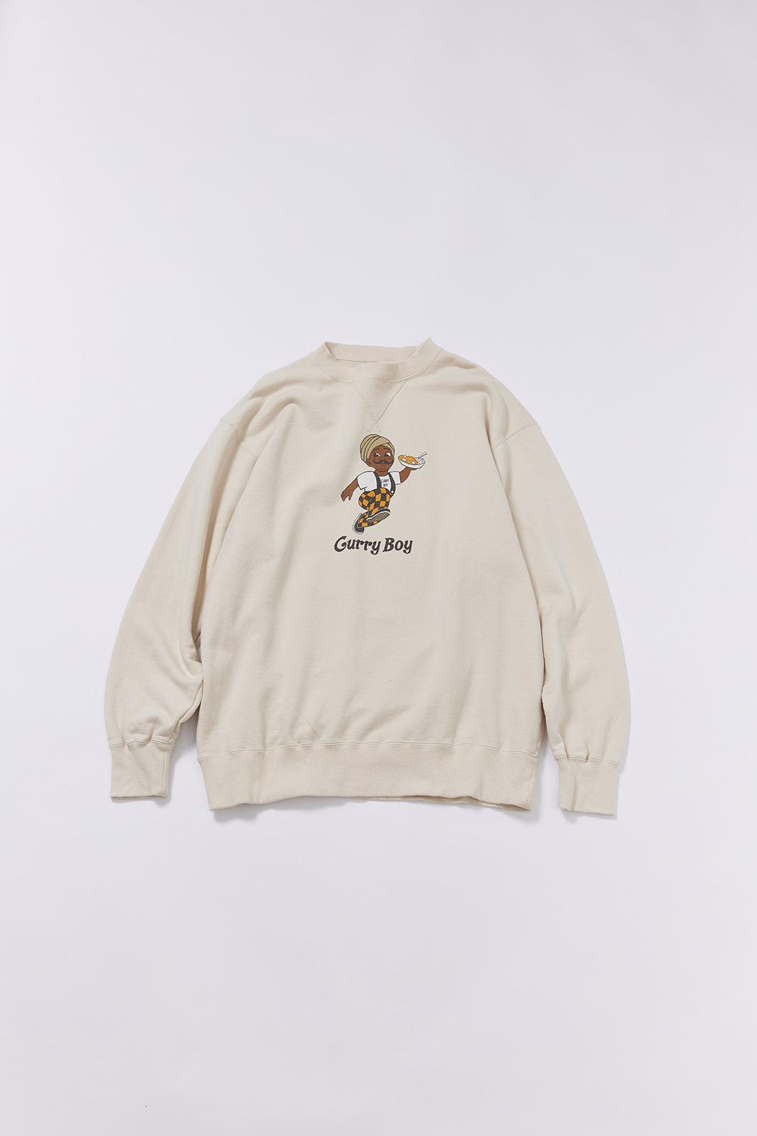 "Curry Boy" クラシッククルースウェット