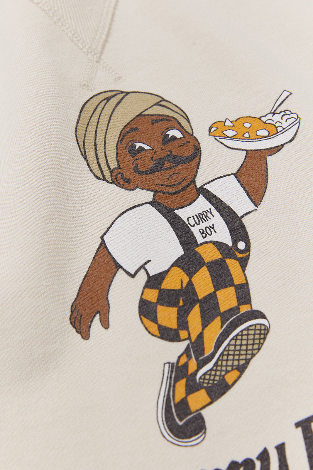 "Curry Boy" クラシッククルースウェット