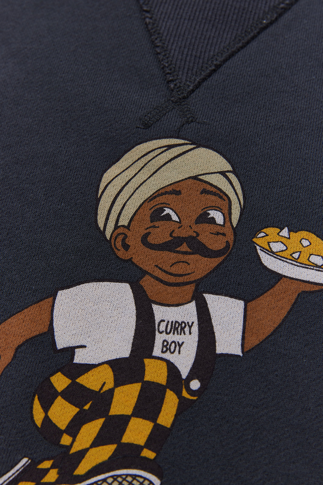 "Curry Boy" クラシッククルースウェット
