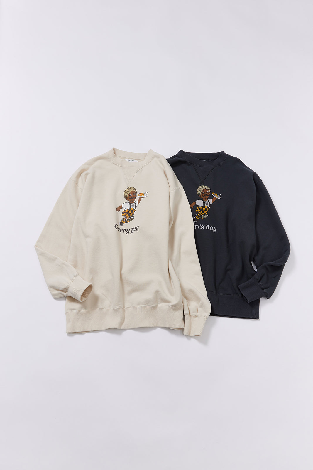 "Curry Boy" クラシッククルースウェット