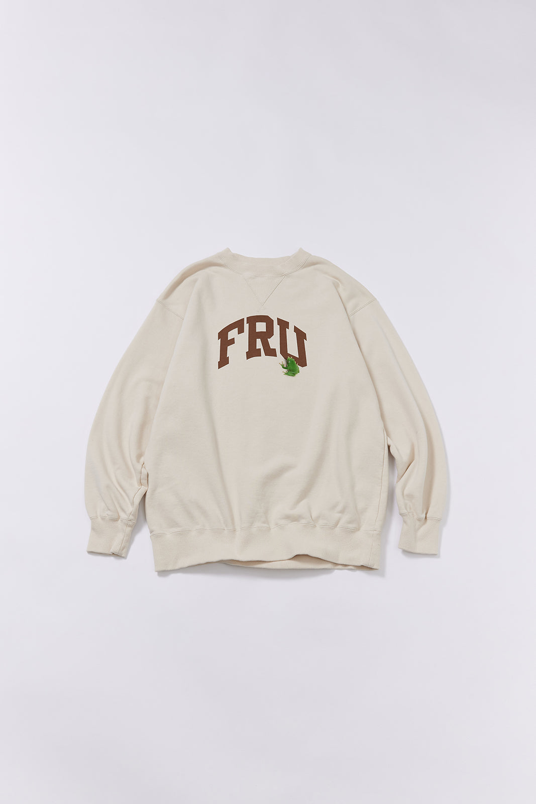 "アオガエル" 職人クルースウェット -FRU Logo ver,-