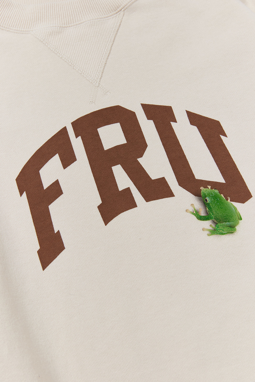 "アオガエル" 職人クルースウェット -FRU Logo ver,-